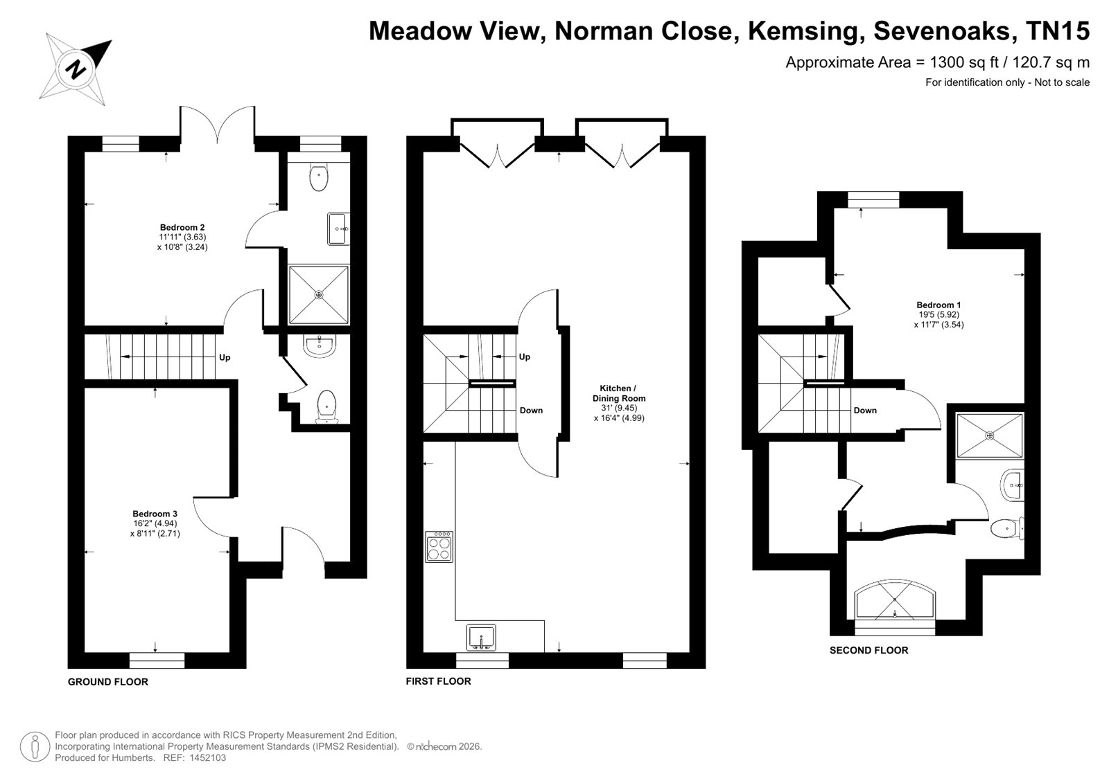 Meadow View,, Norman Close, Sevenoaks floorplan