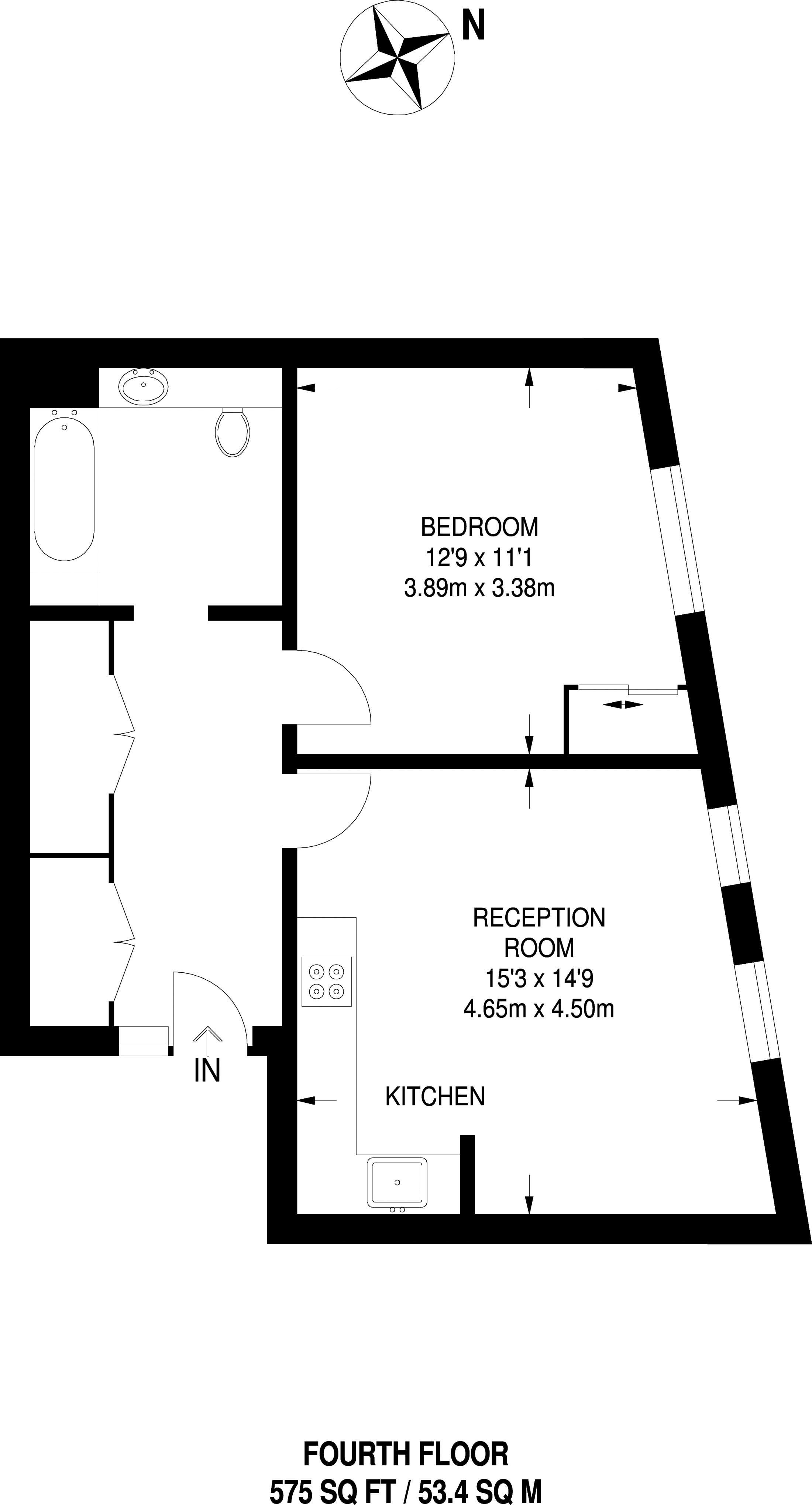 1 Bedrooms Flat to rent in Connaught Heights, Silvertown E16