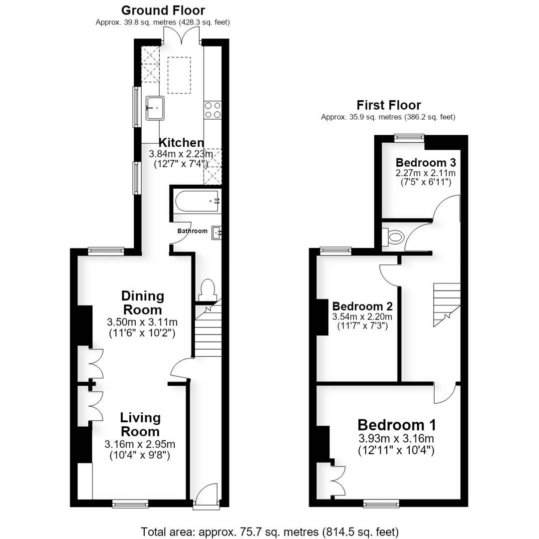 5, Augustus Road, Stony Stratford floorplan