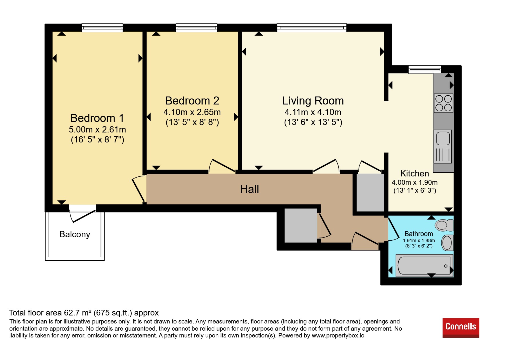 Holloway Head, Birmingham floorplan