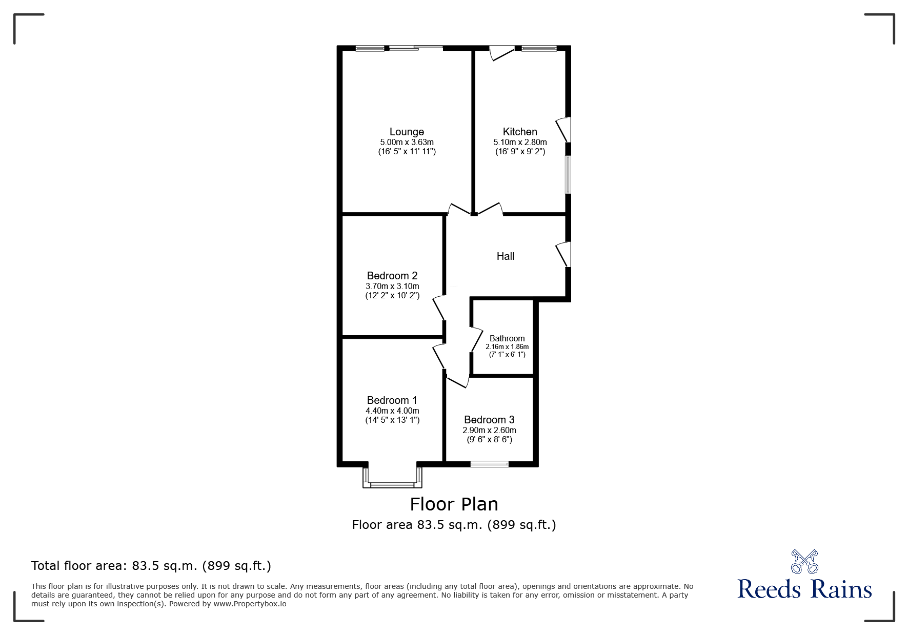 7, Dawlish Place, Tyne and Wear floorplan