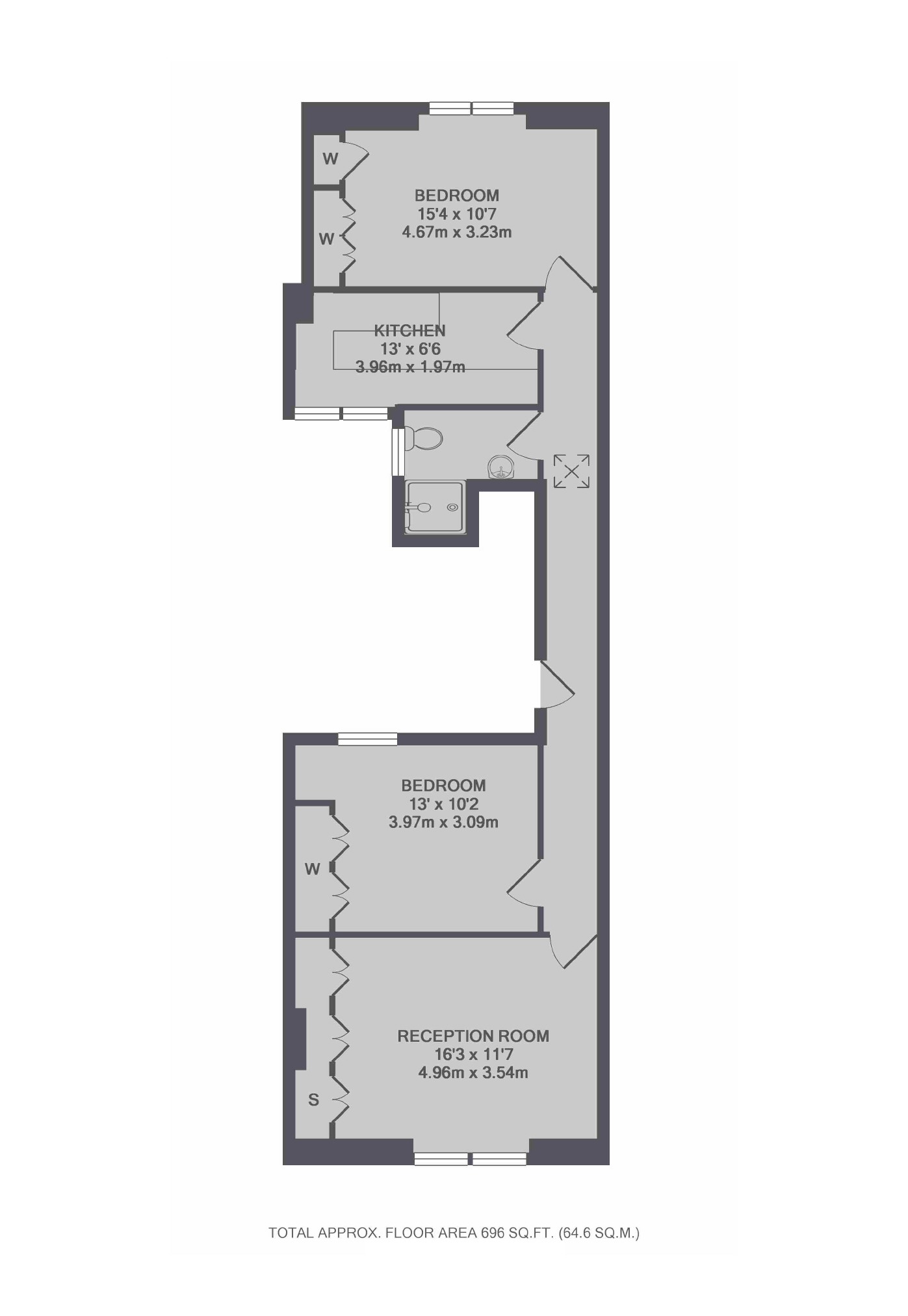 2 Bedrooms Flat for sale in Haverstock Hill, London NW3