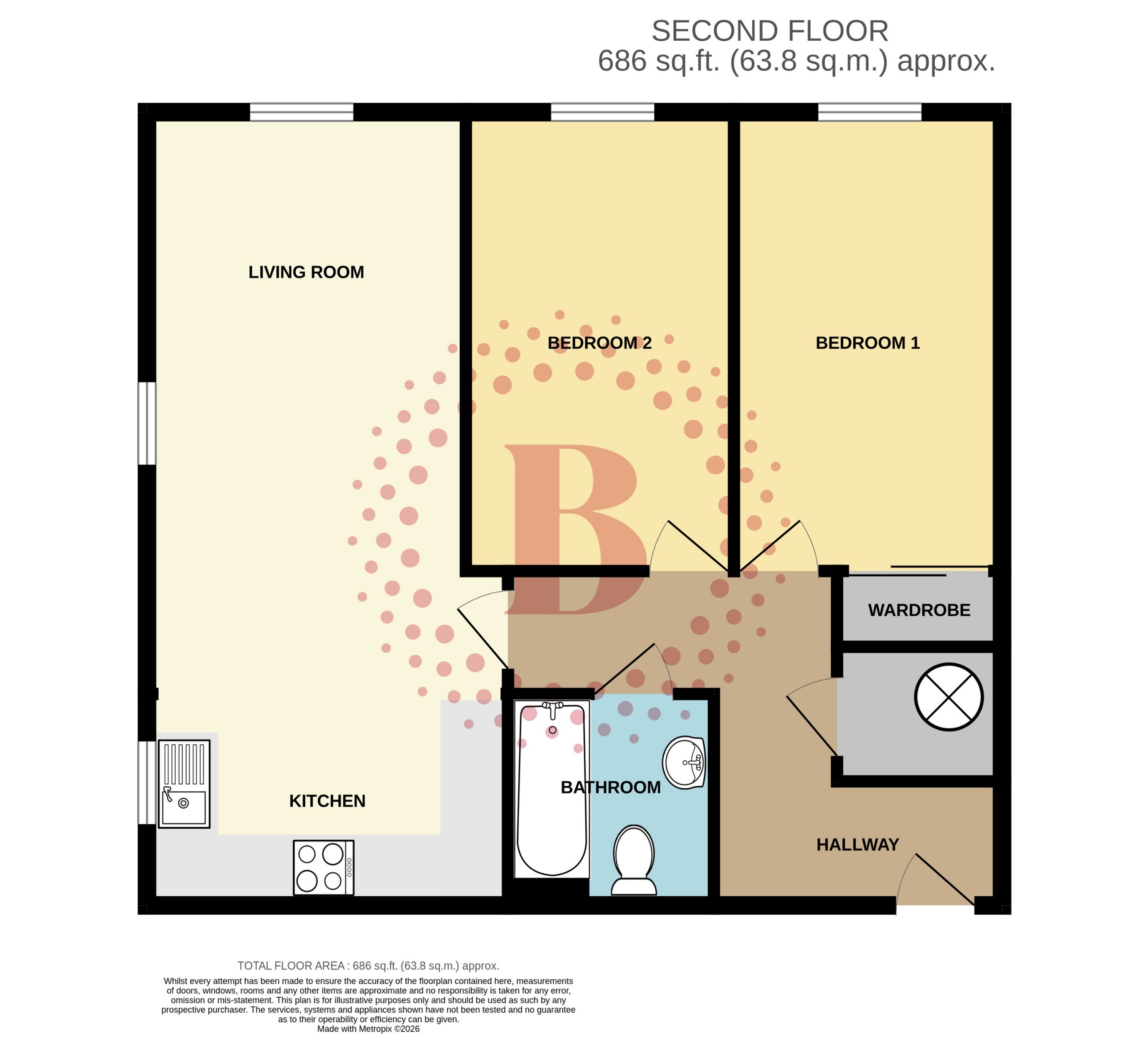 80, Peppermint Road, Hitchin floorplan