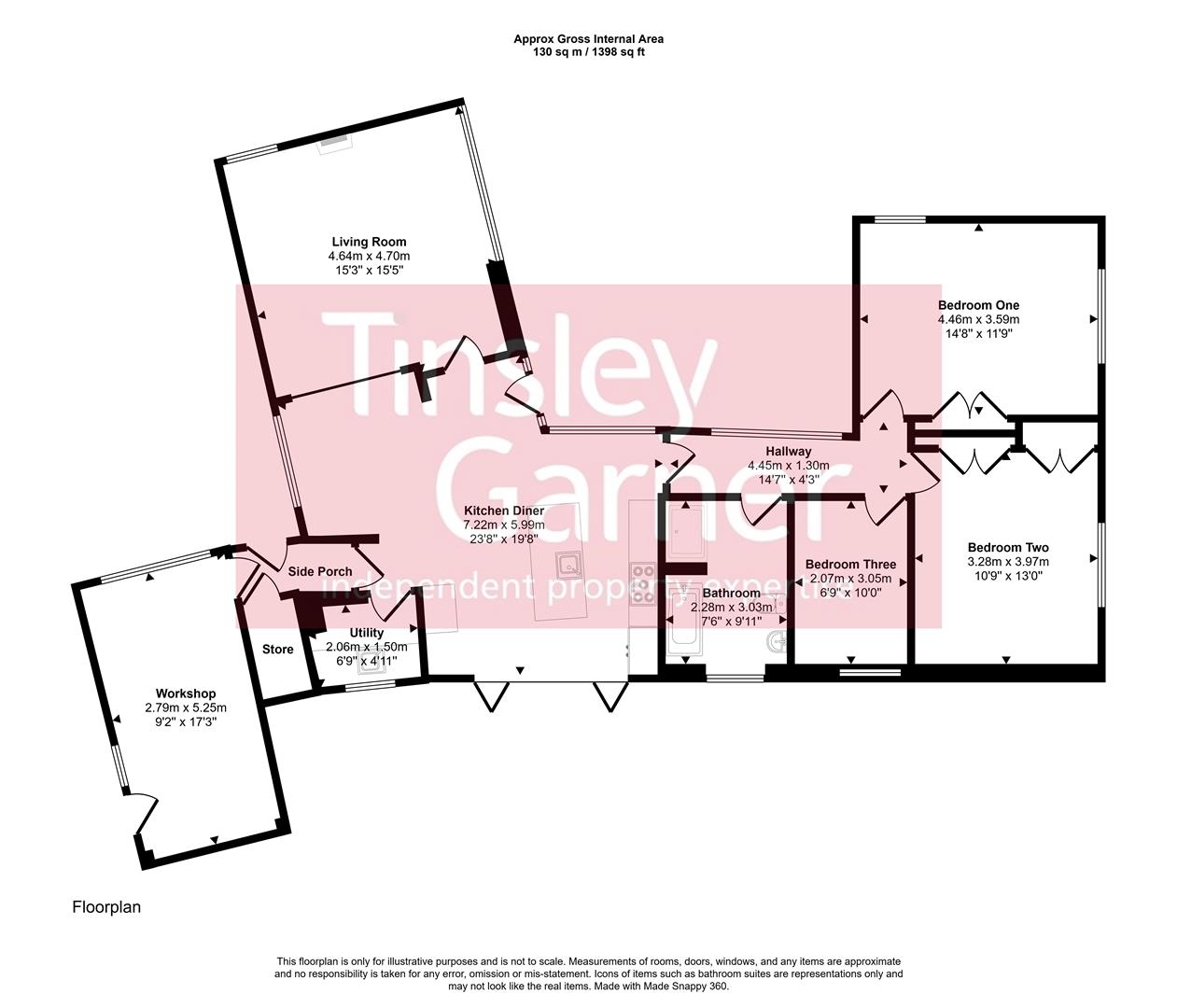 Highfield, Moss Lane, Stone floorplan
