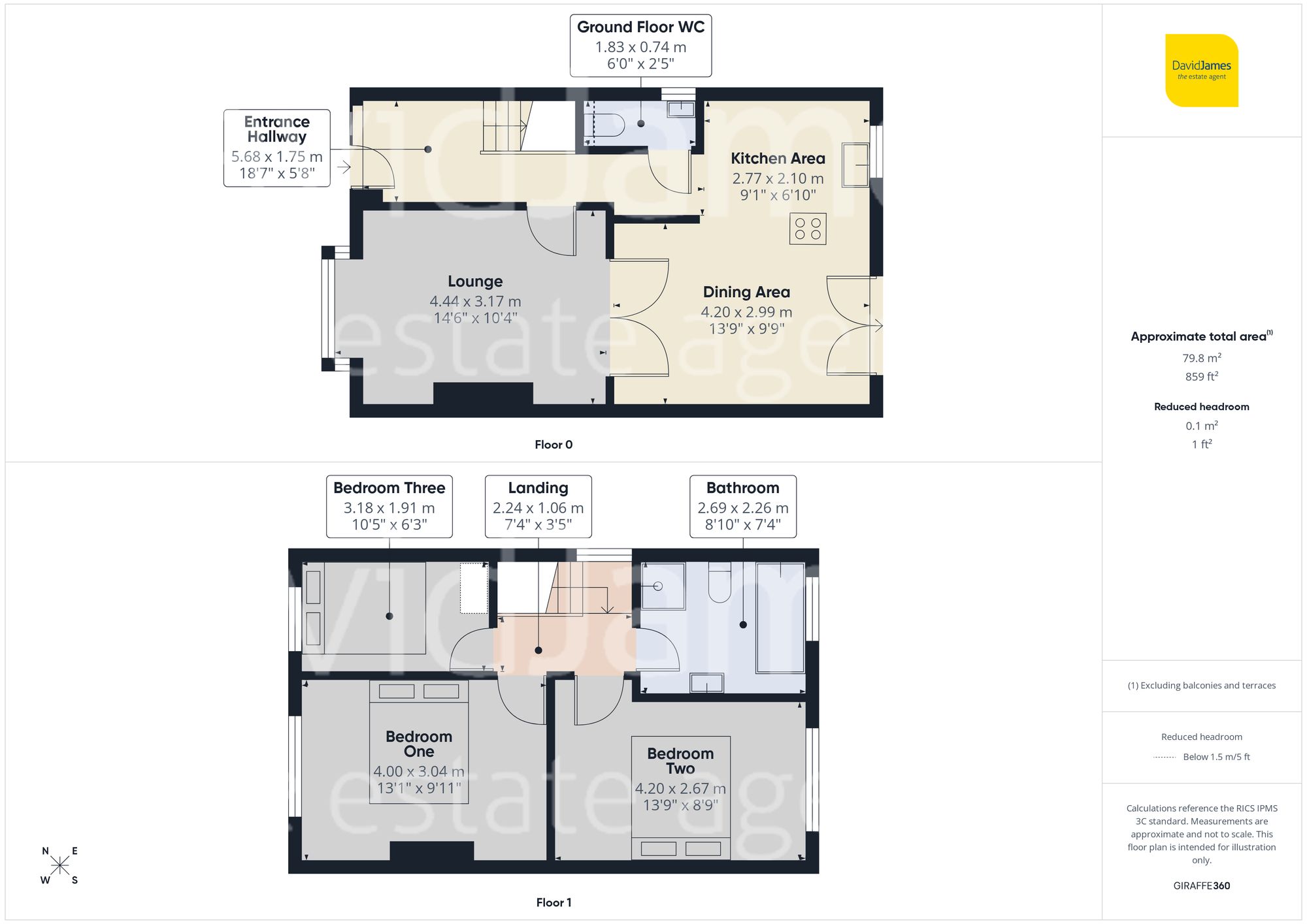 10 Kent Road, Nottingham floorplan