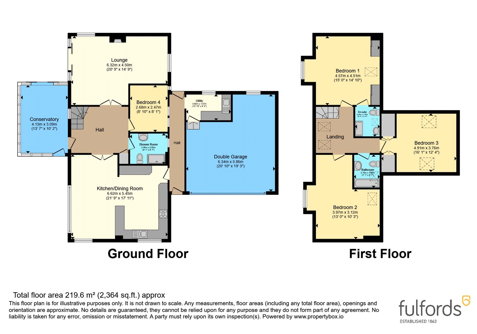 24, Higher Warborough Road, Devon floorplan