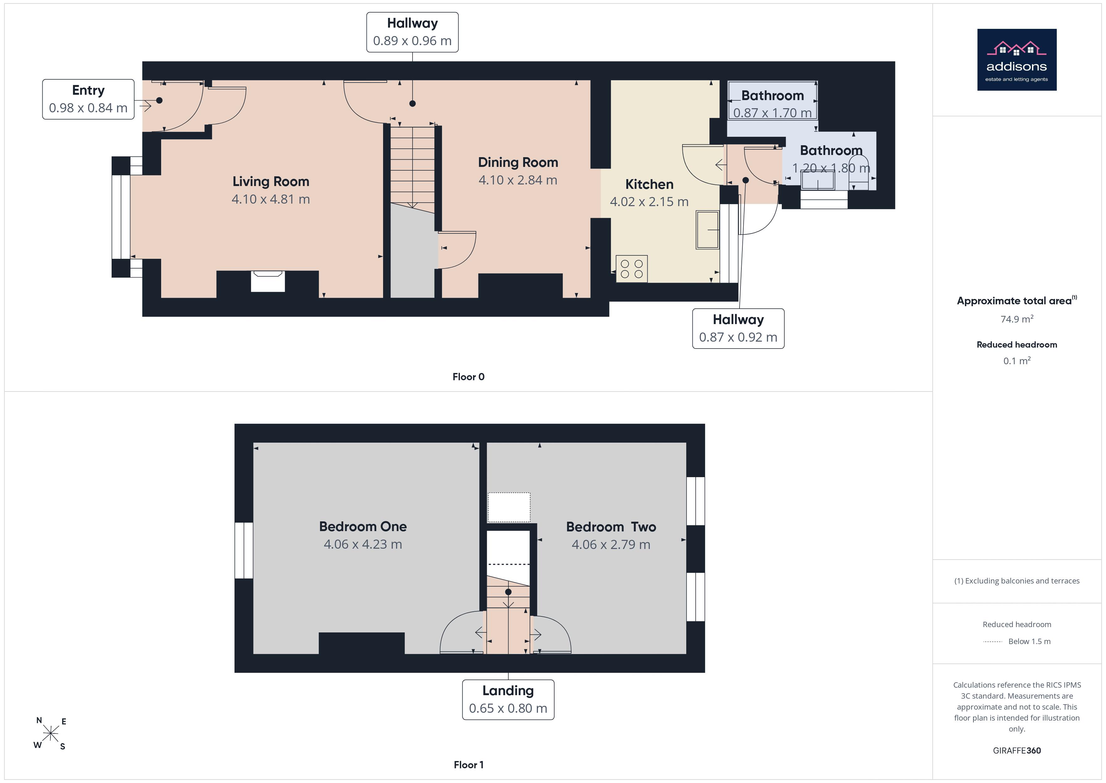 197, Moor Road, Wigan floorplan