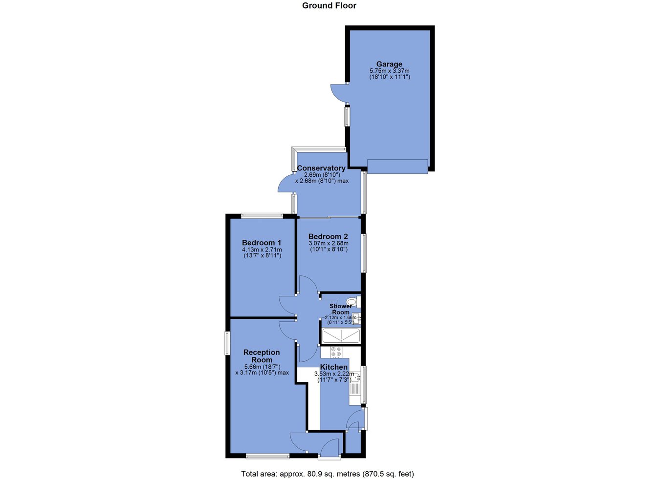7, Vauze Avenue, Bolton floorplan