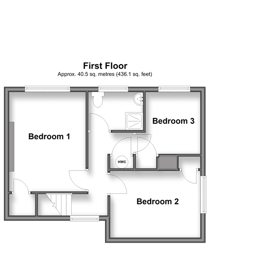 Fairfield Terrace Hamstreet, Ashford floorplan