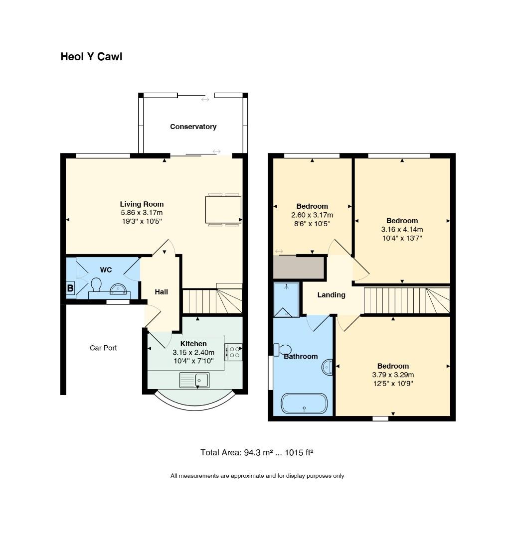 Mews Cottage, Heol-Y-Cawl, Dinas Powys floorplan