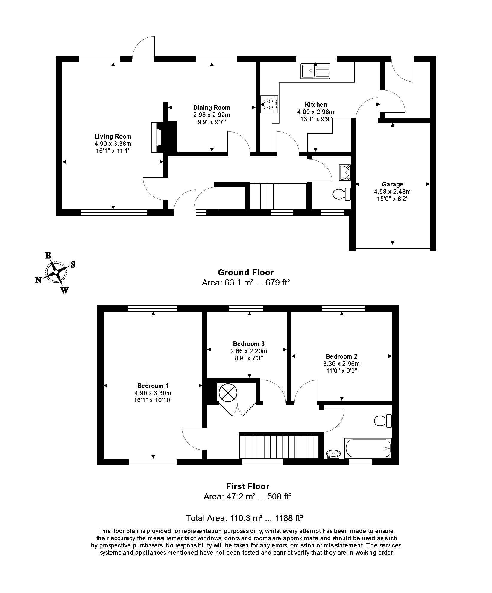 3 Bedrooms Detached house for sale in Oakland Avenue, Farnham, Surrey GU9