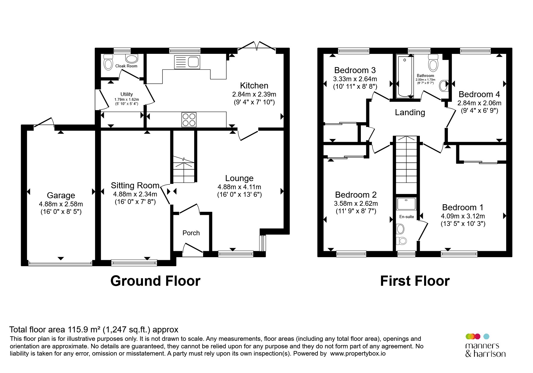 1, Bonington Crescent, Billingham floorplan