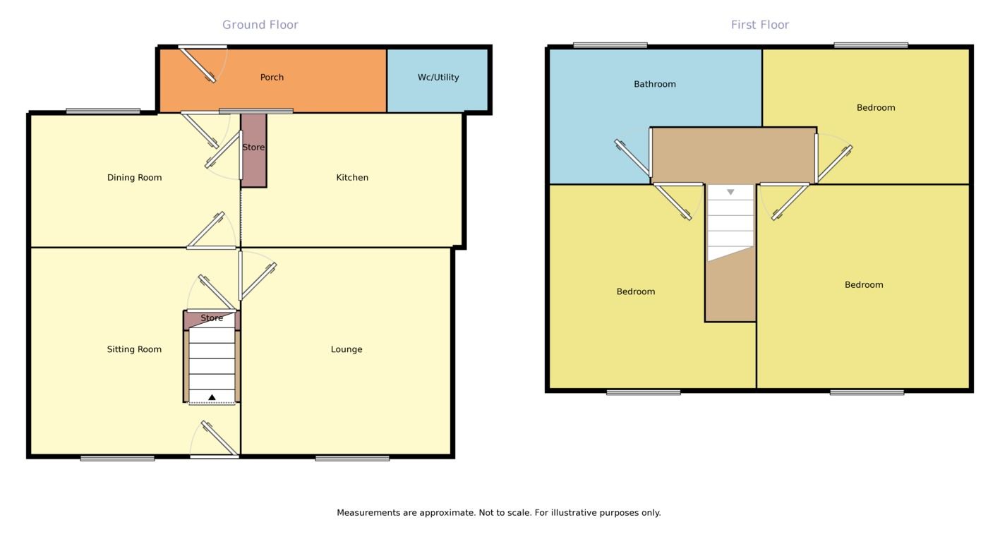 3 bed semidetached house for sale in Brook Street, Nether Heage