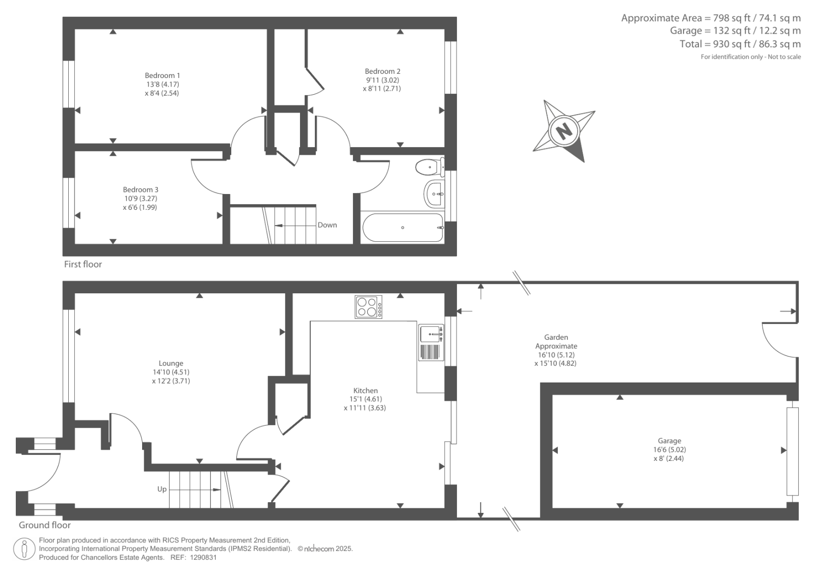 34 MURCOTT ROAD, Upper Arncott, Bicester floorplan