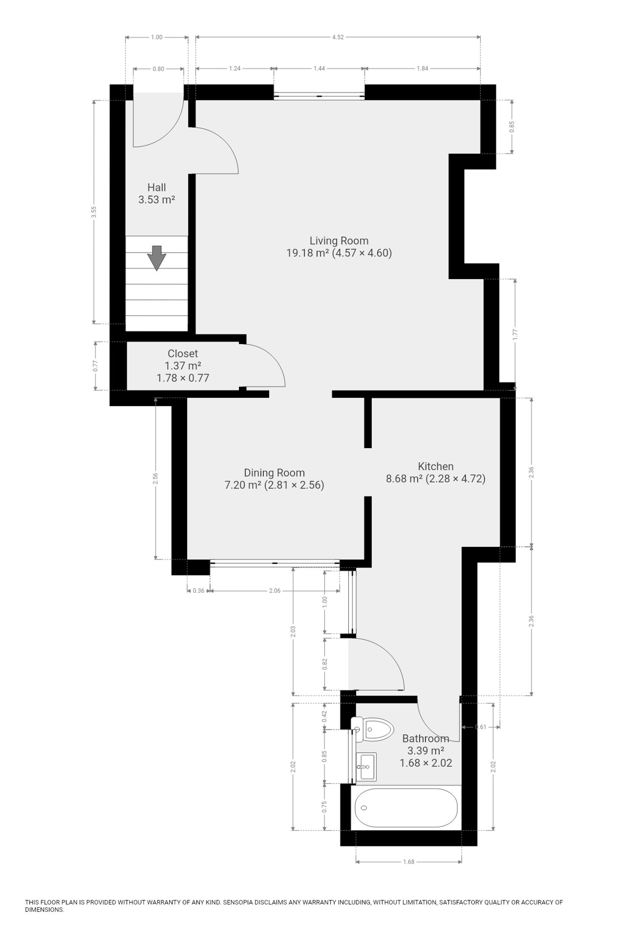 3 Daisy Cottages, Chester Le Street floorplan
