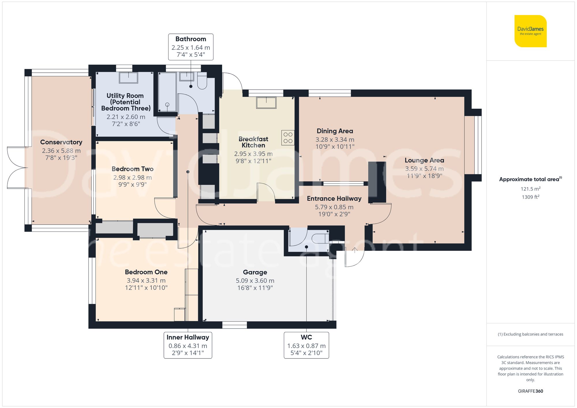 18 Avon Road, Nottingham floorplan