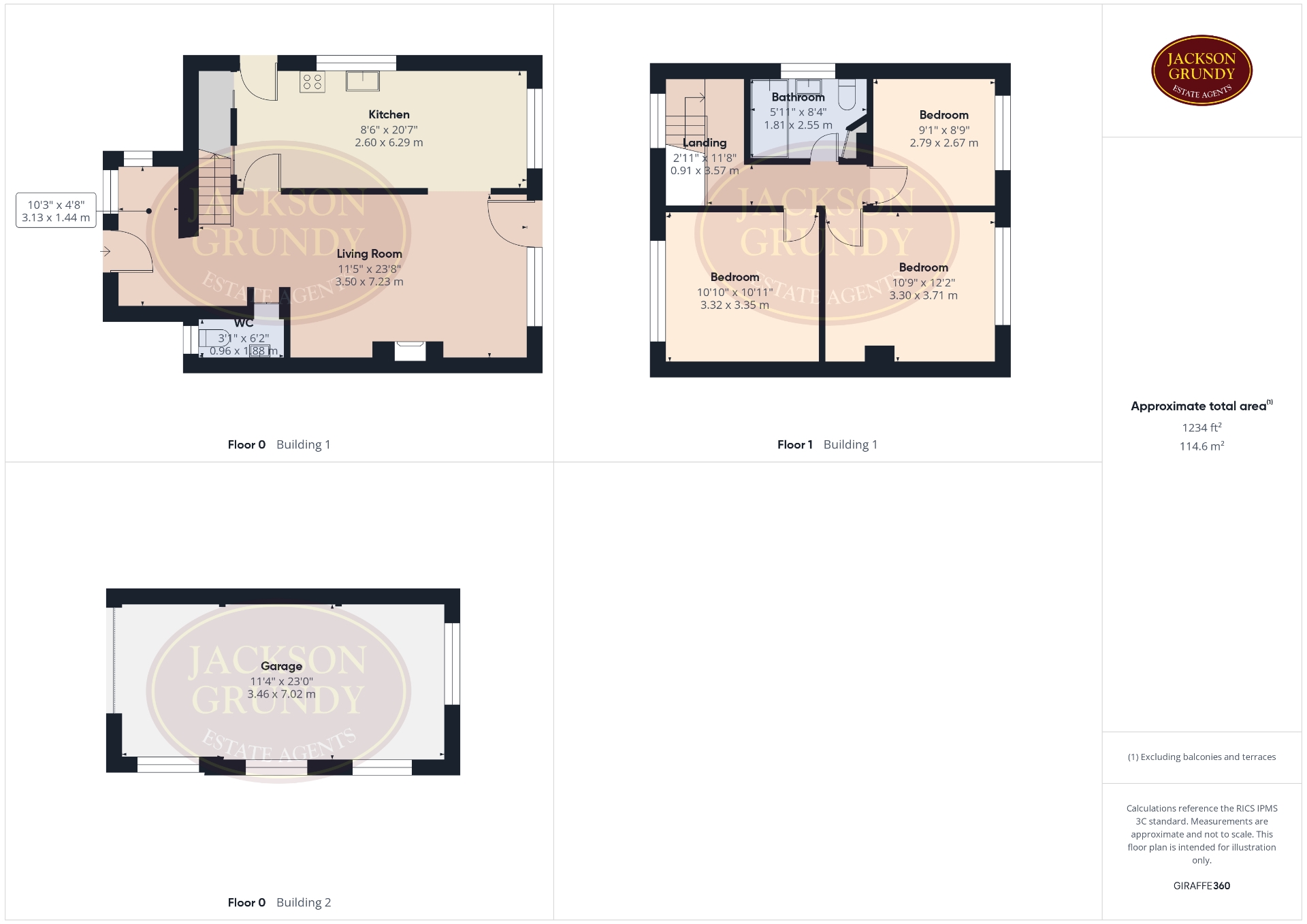 4, Church Road, Braunston floorplan