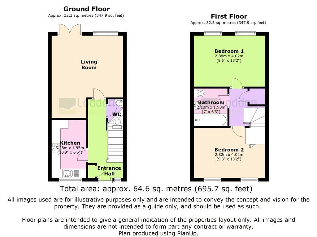 120, Saunders Way, Basingstoke floorplan