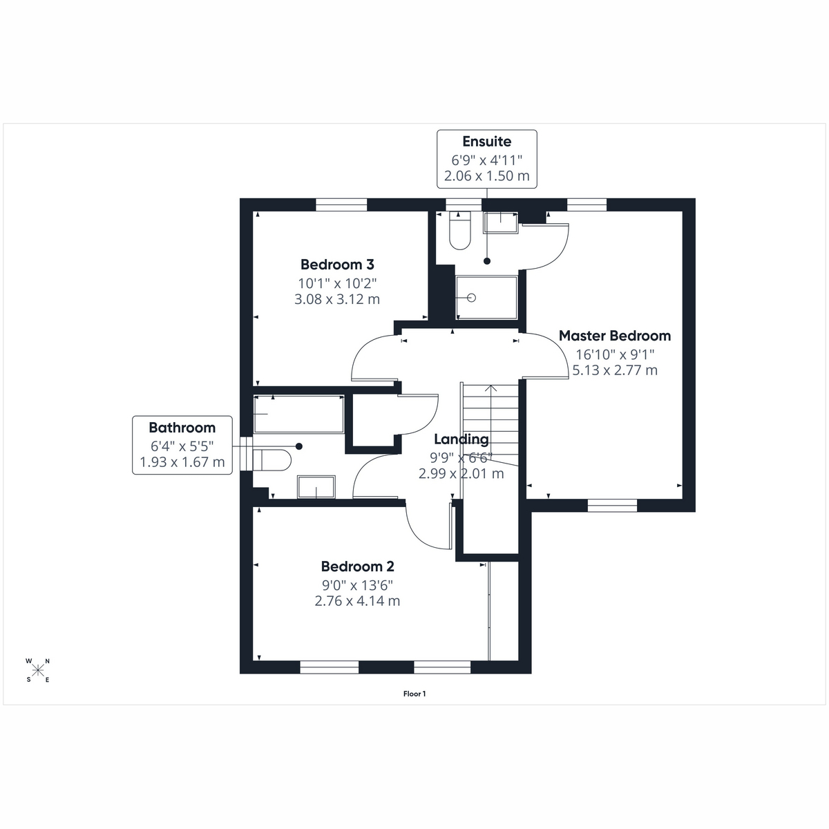 19, Rushton Way, Washington floorplan