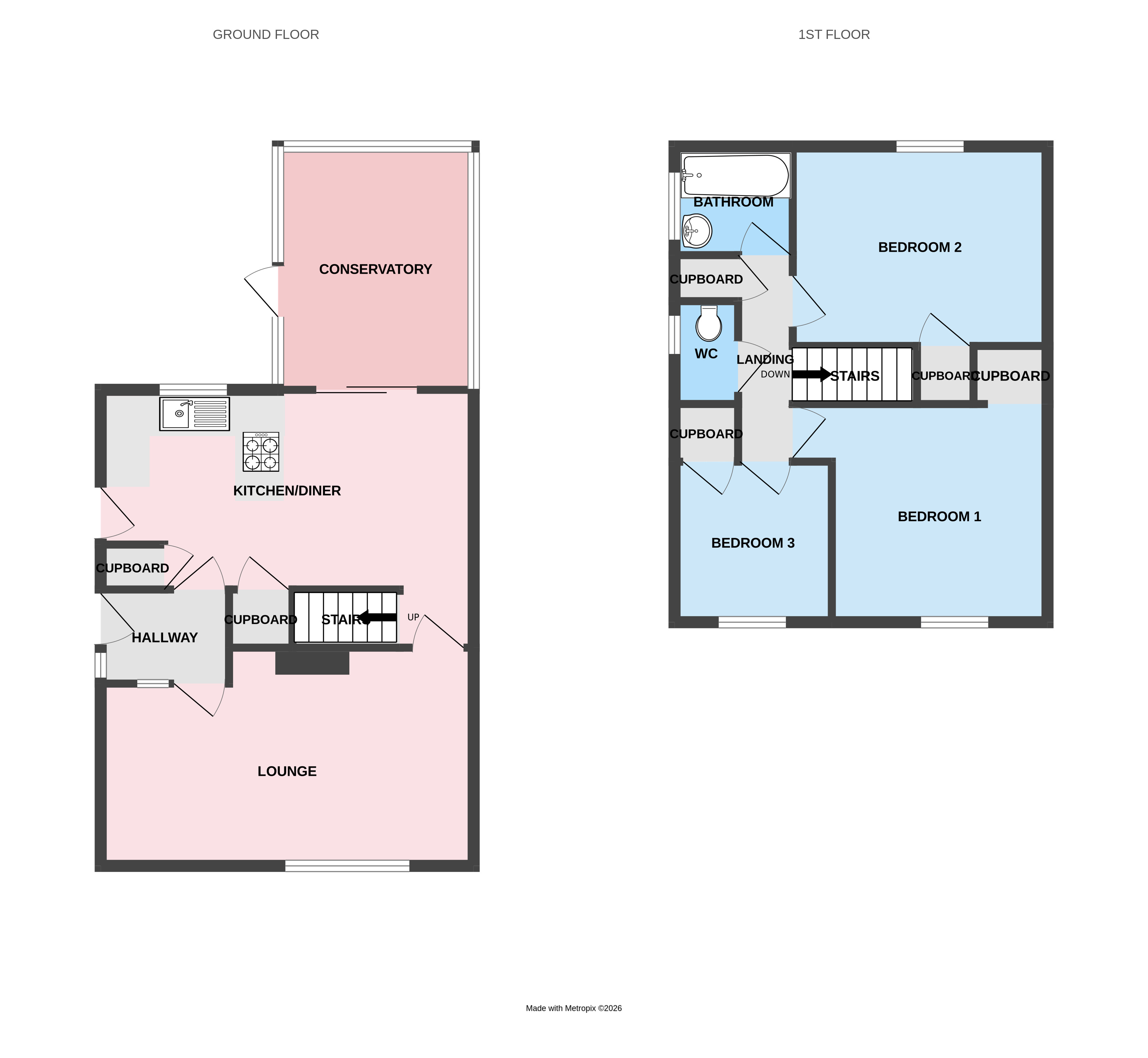 58, Briarsleigh, Staffordshire floorplan