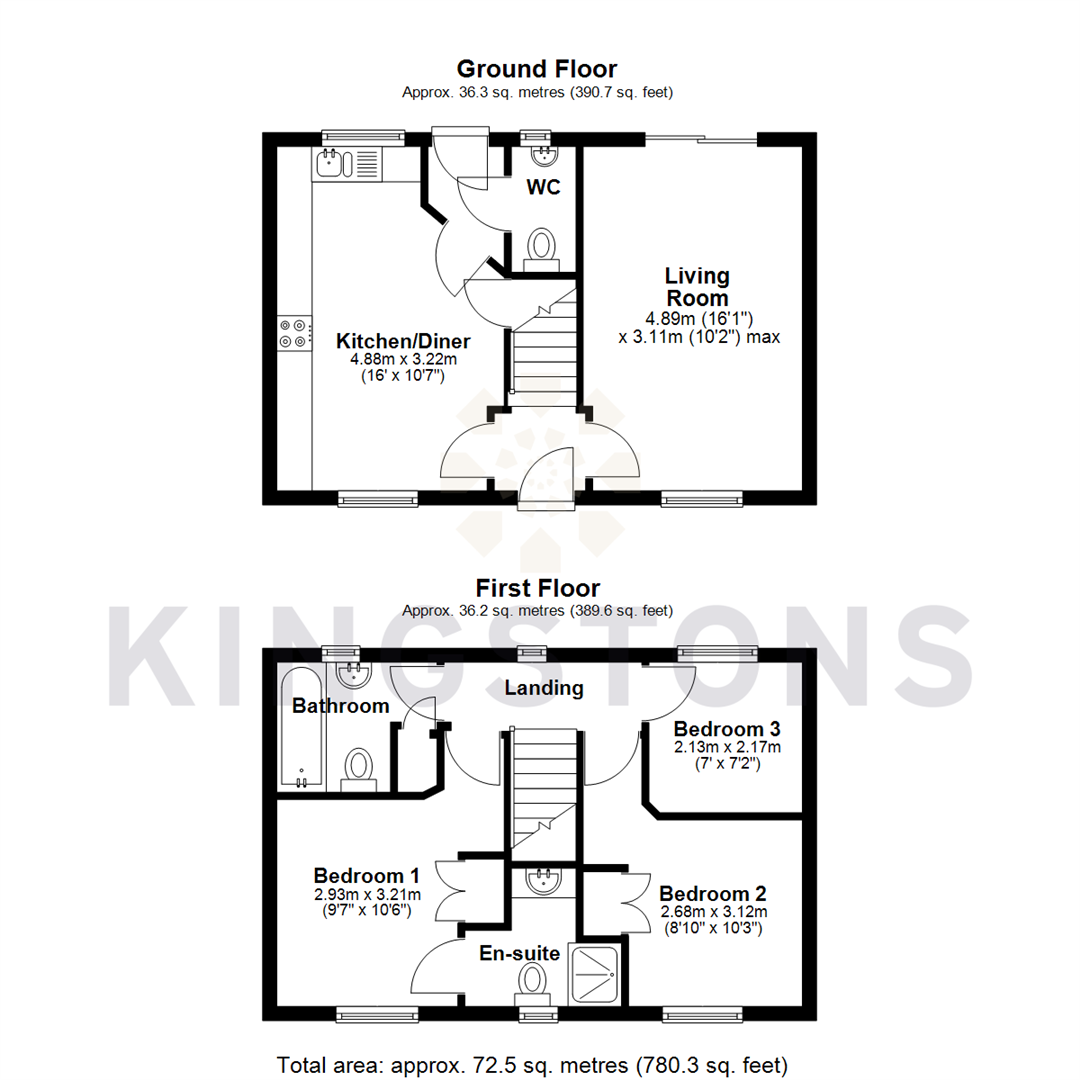 26, Hornchurch Road, Melksham floorplan