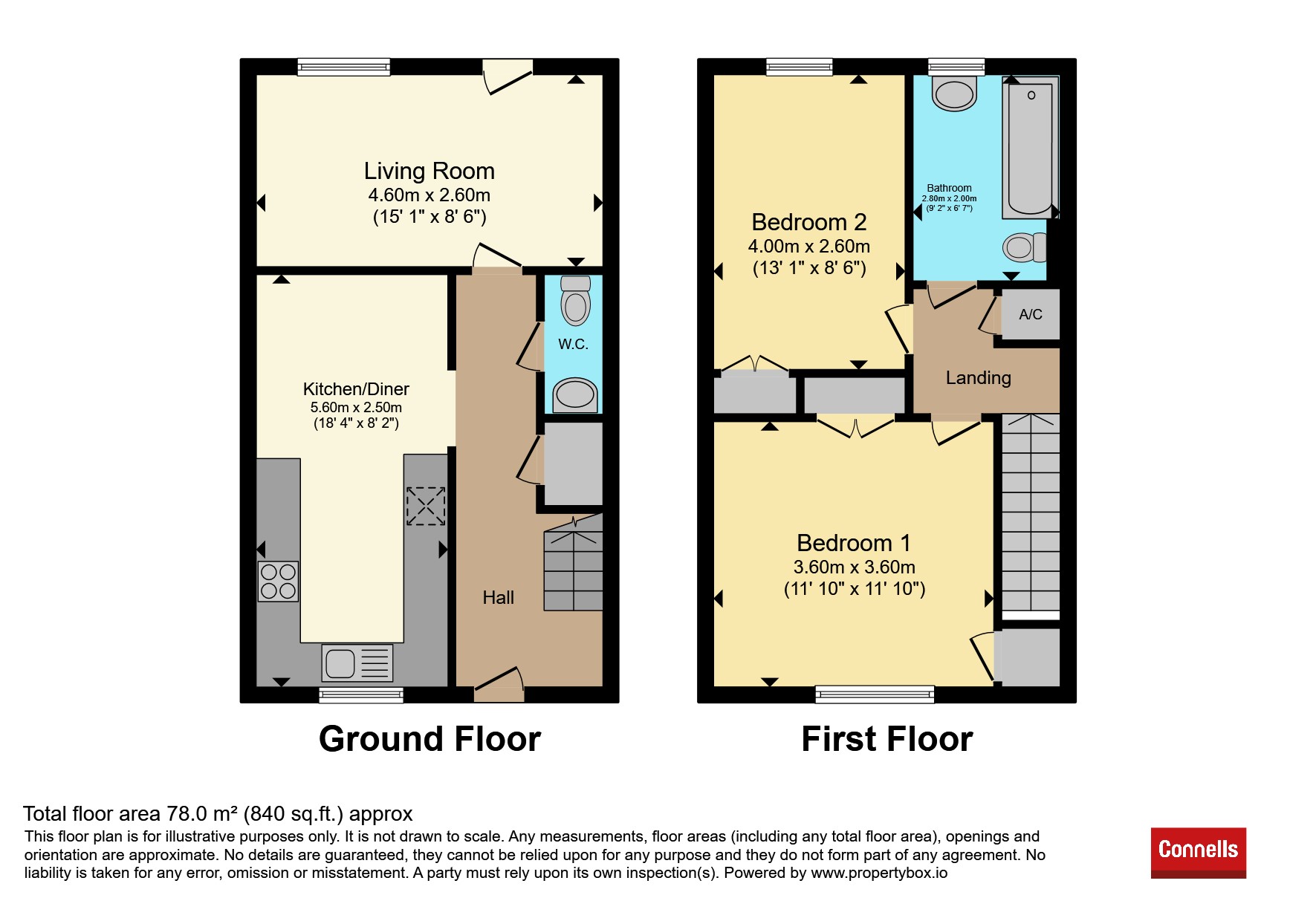 5, Mill Quern, Cambridge floorplan