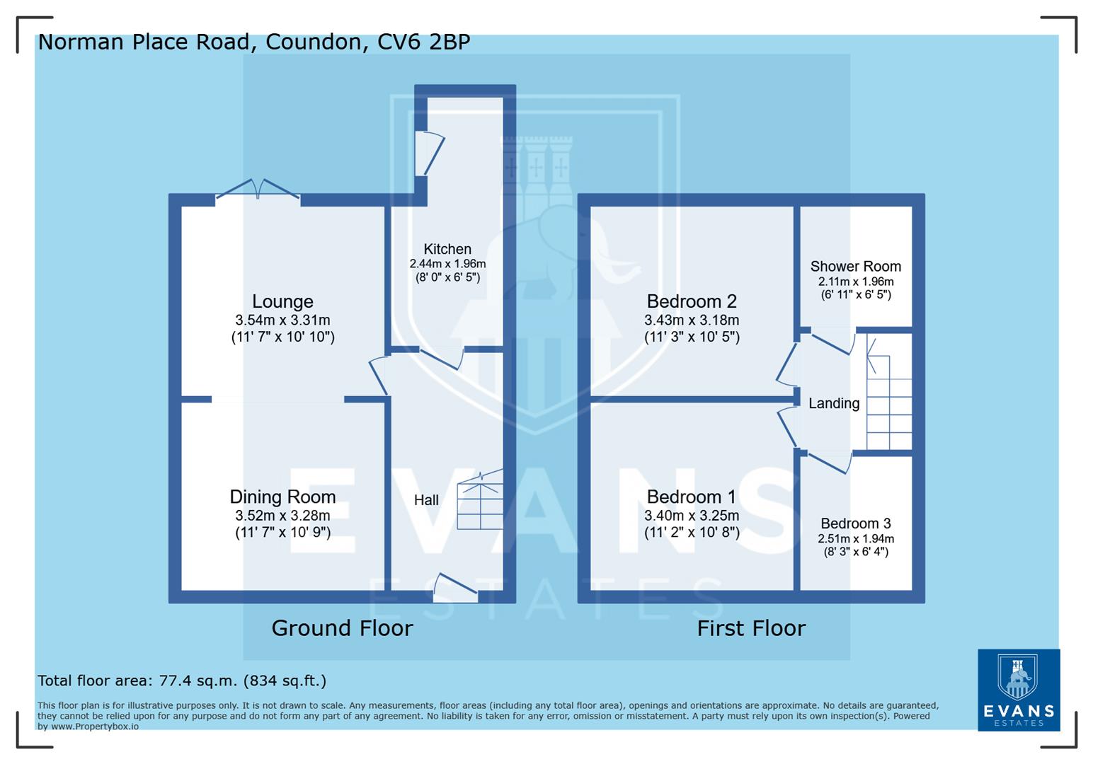 39, Norman Place Road, Coventry floorplan