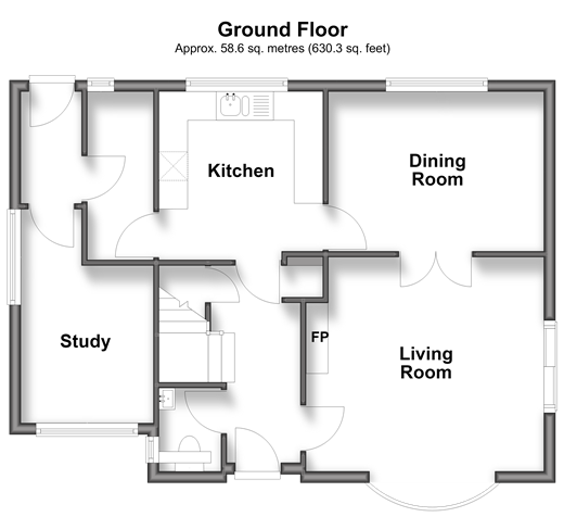 Southgate Road, Tenterden floorplan