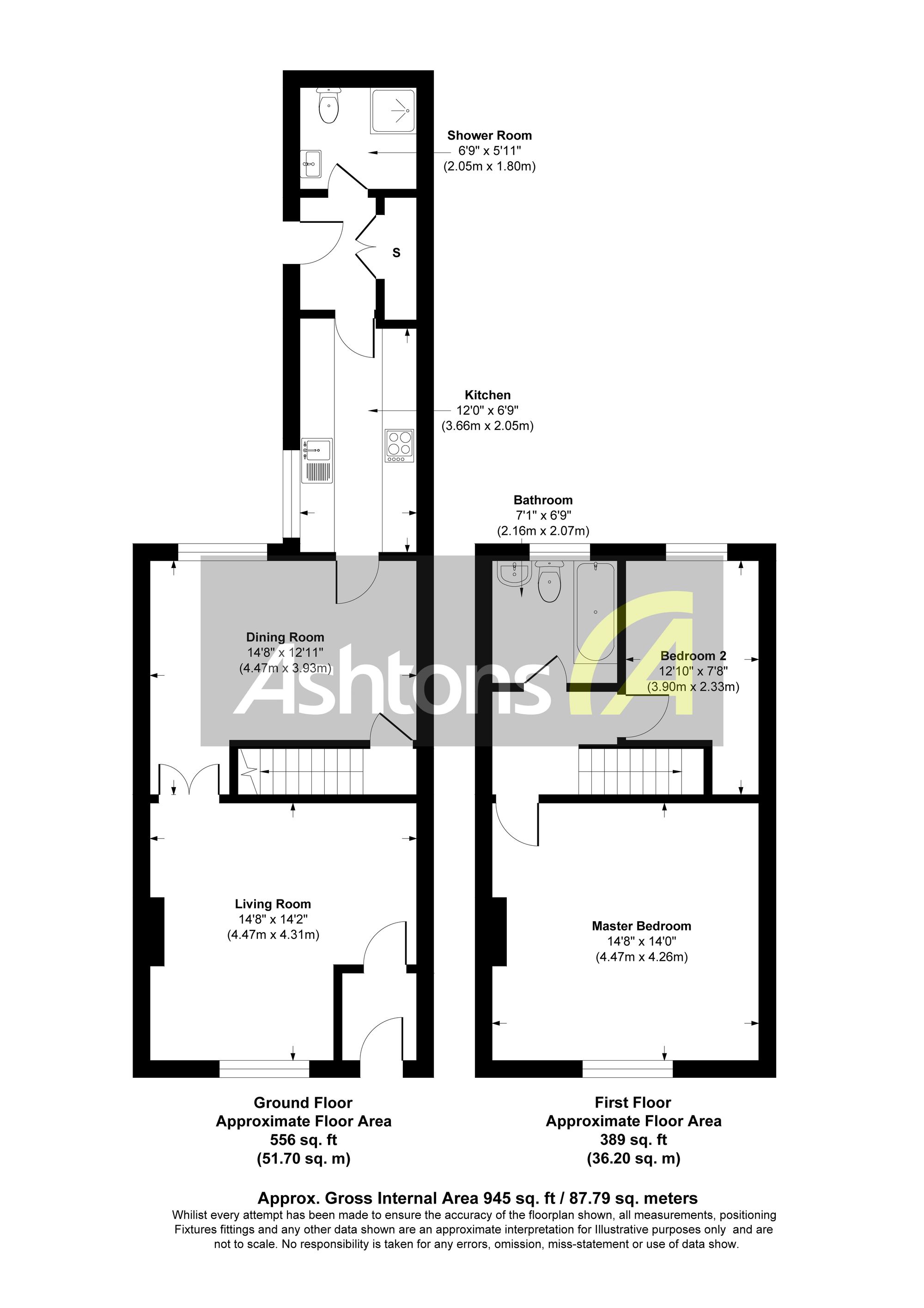 74 Spindle Hillock, Wigan floorplan