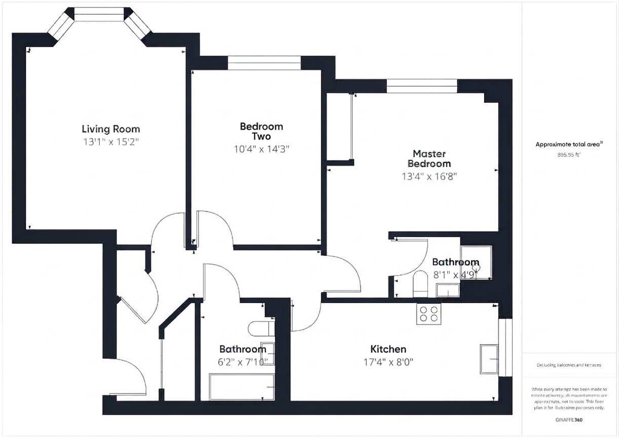 Flat 1, Old Orchard,, Shoppenhangers Road, Maidenhead floorplan