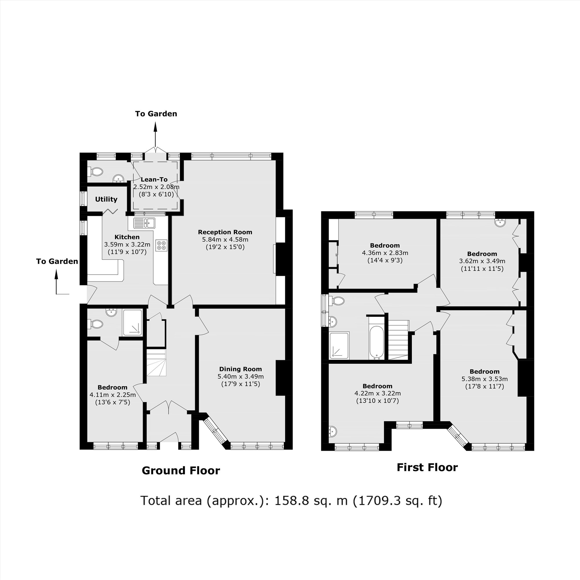 45, Cardinals Walk, Hampton floorplan