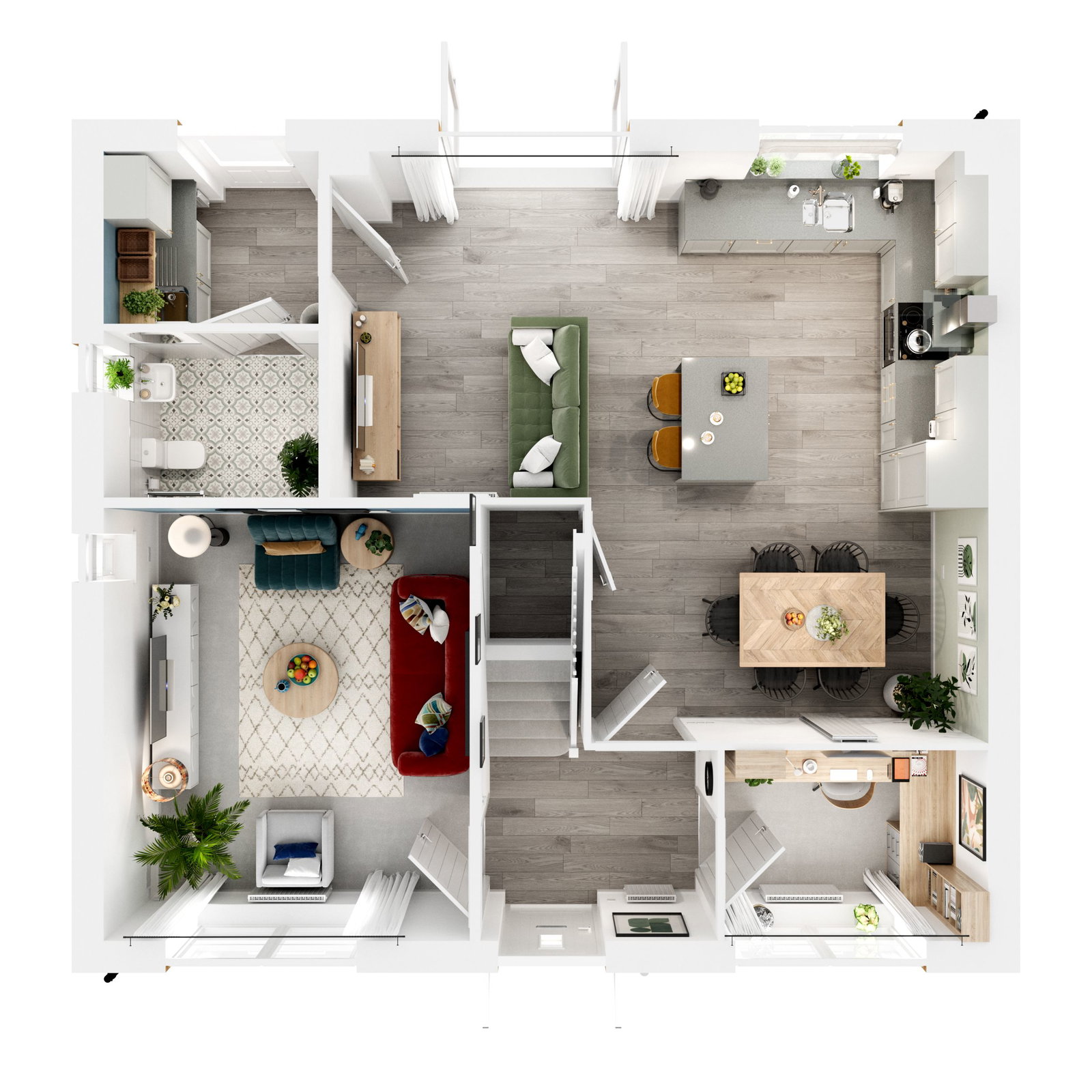 (Plot 397) Willow Grove, Jack Walker Way, Blackburn floorplan
