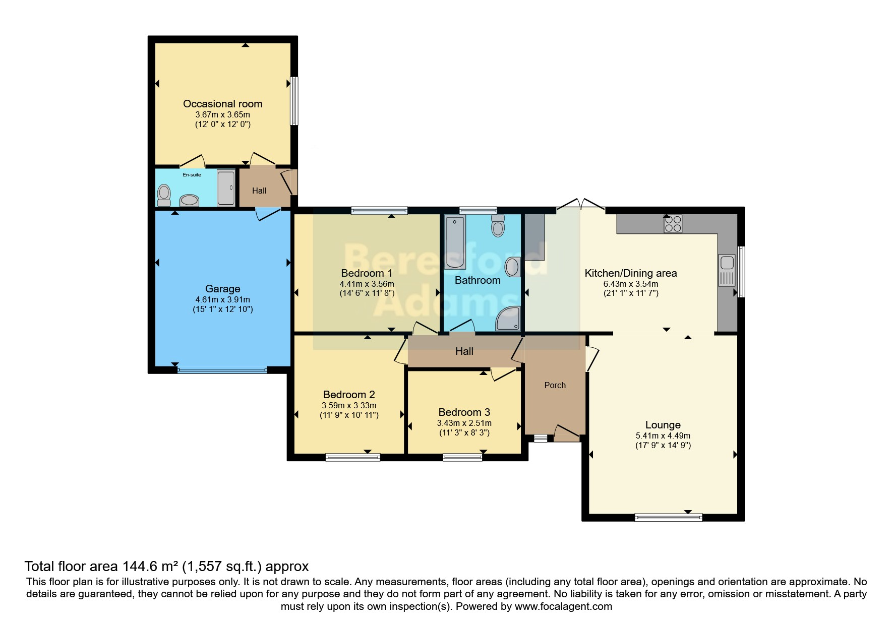 Bron Heulog,, Pontllyfni, Gwynedd floorplan
