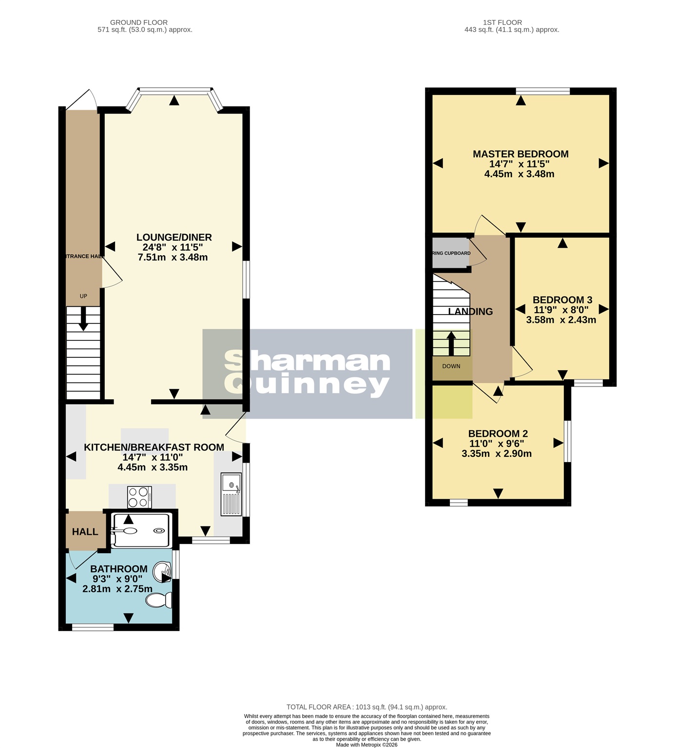 42, Ramsey Road, Huntingdon floorplan