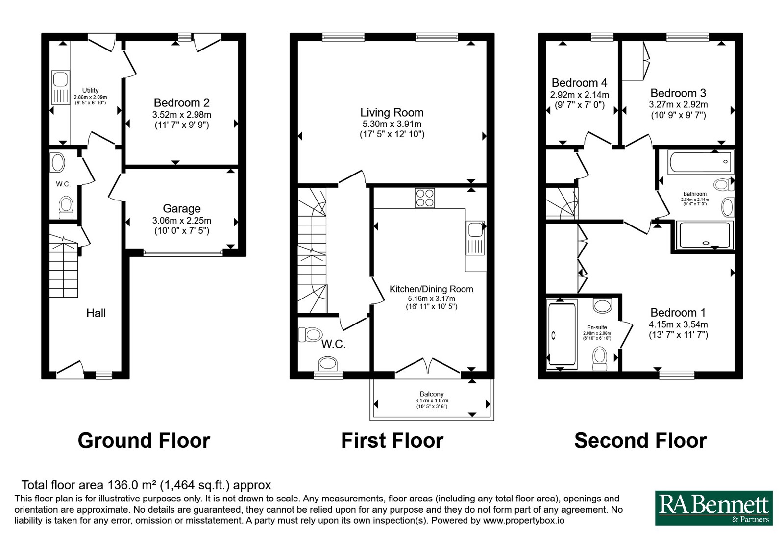 39, Lister Road, Gloucestershire floorplan