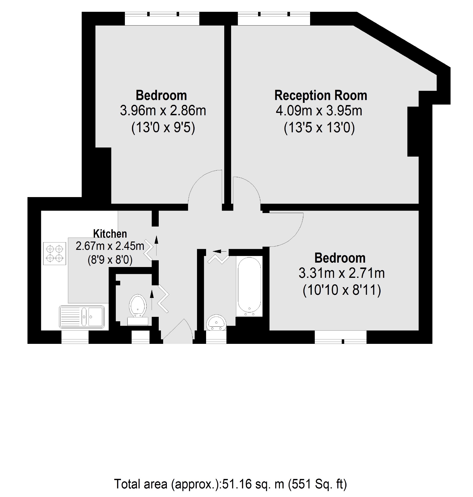 White City Estate, London W12, 2 bedroom flat for sale 64683475