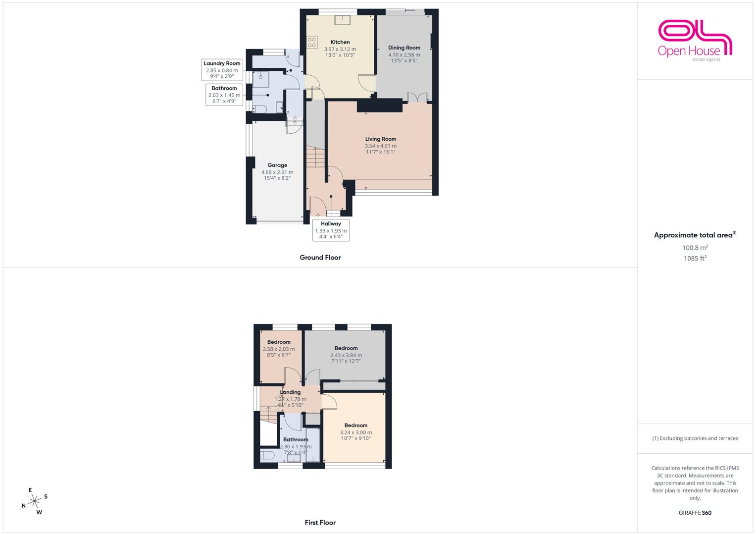21, Kitlings Lane, Stafford floorplan