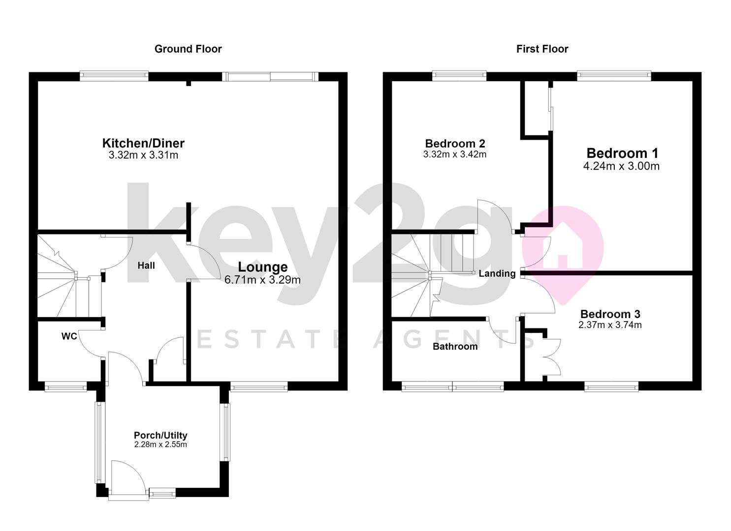 3, Lingfoot Close, Sheffield floorplan