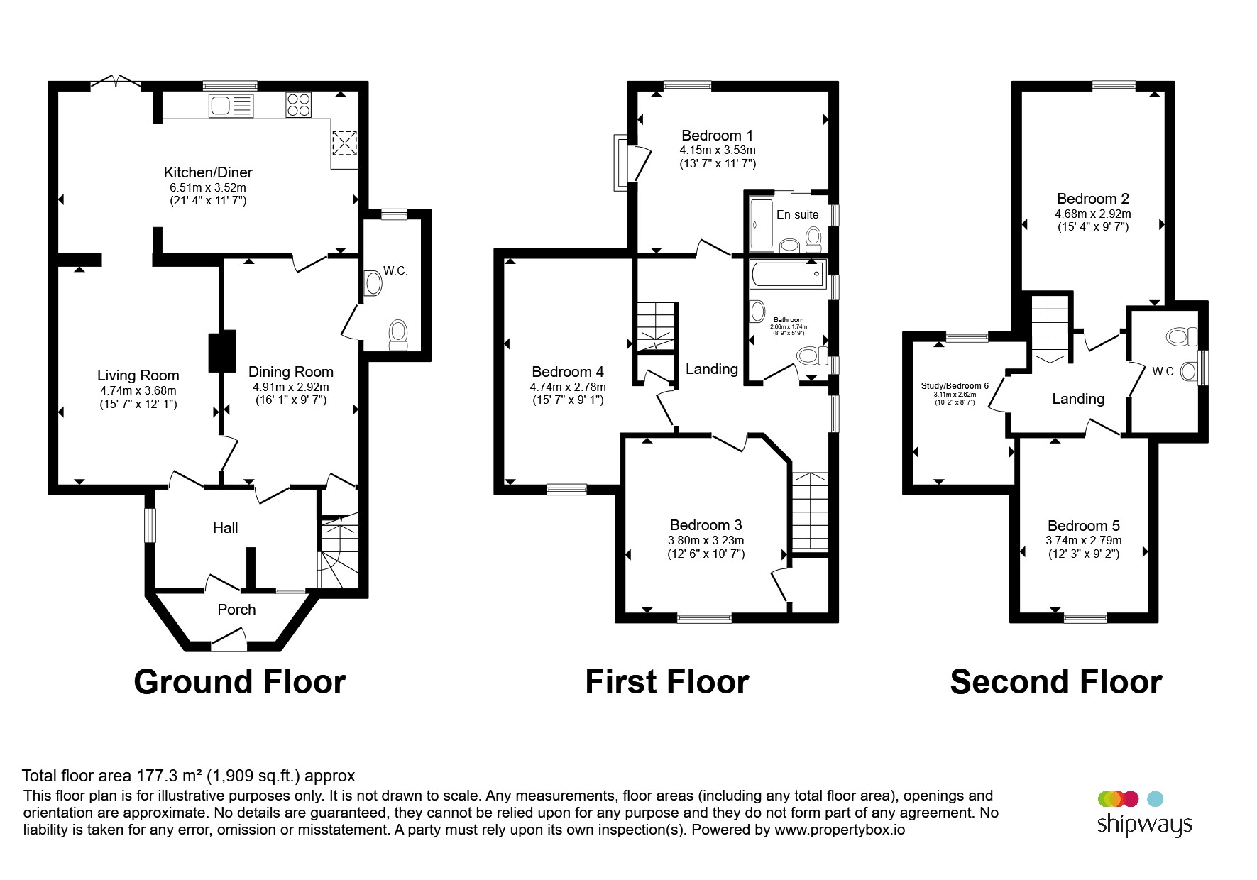 Vicarage Road, Birmingham floorplan