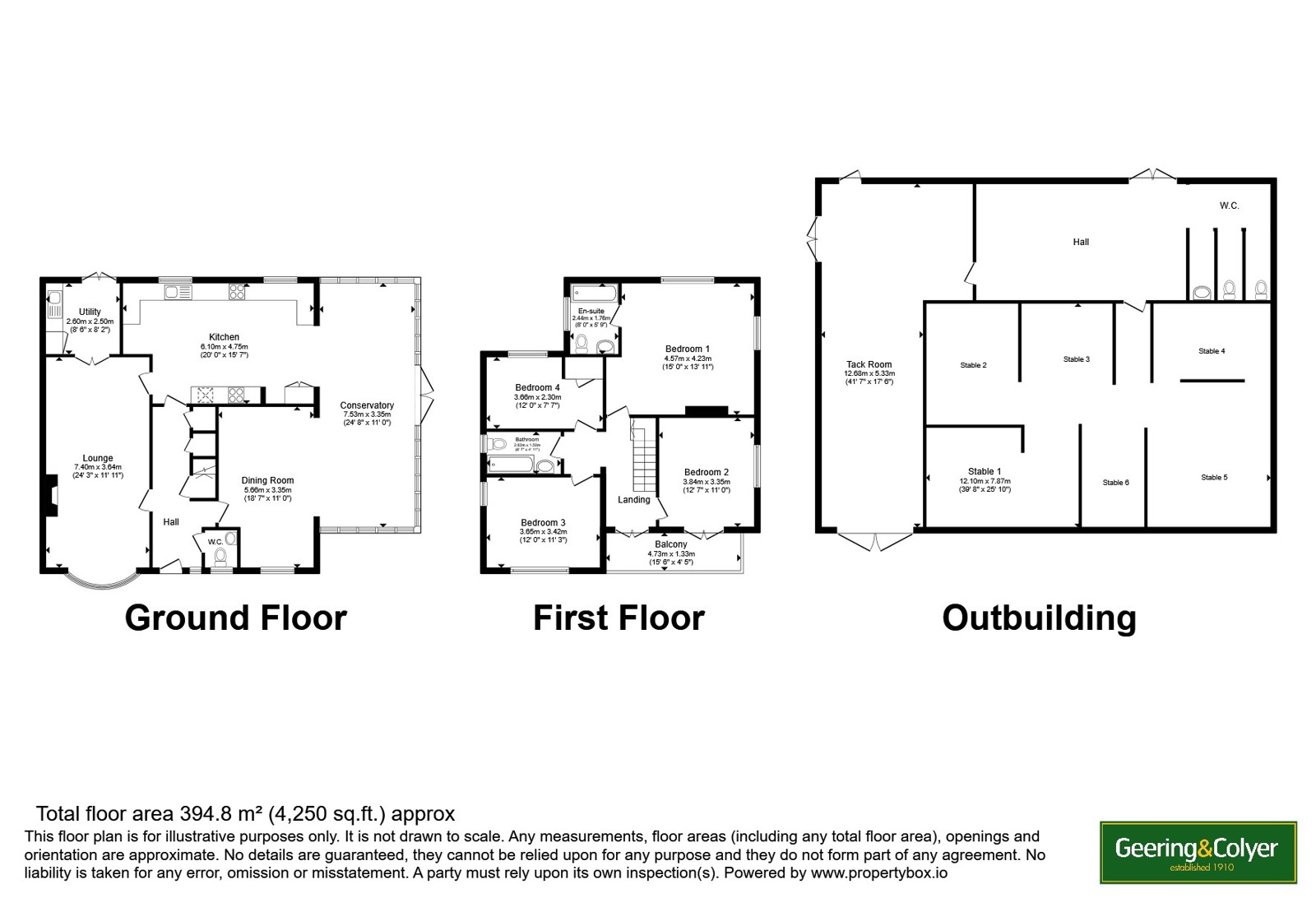 Springate Farm, 132, Broadwater Road, Kent floorplan