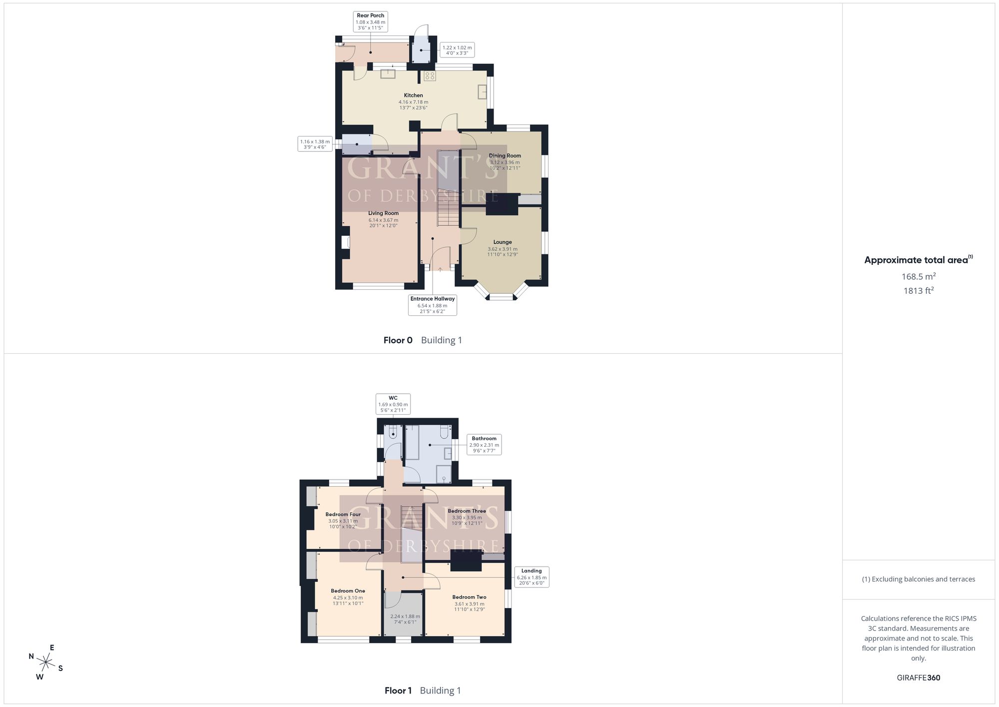 Ecclesvale Canterbury Terrace, Matlock floorplan
