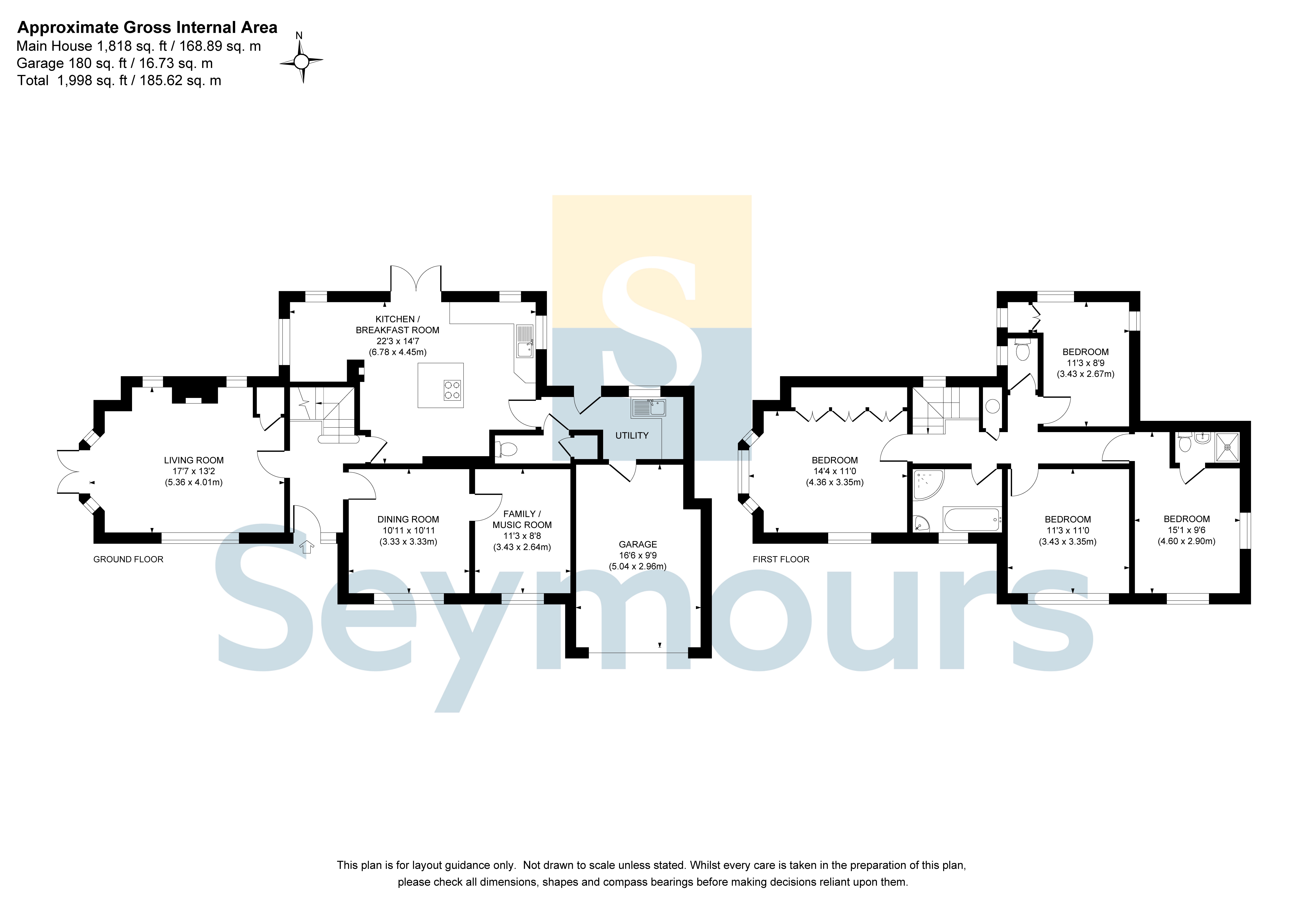 Foy Cottage,, Lytton Road, Surrey floorplan