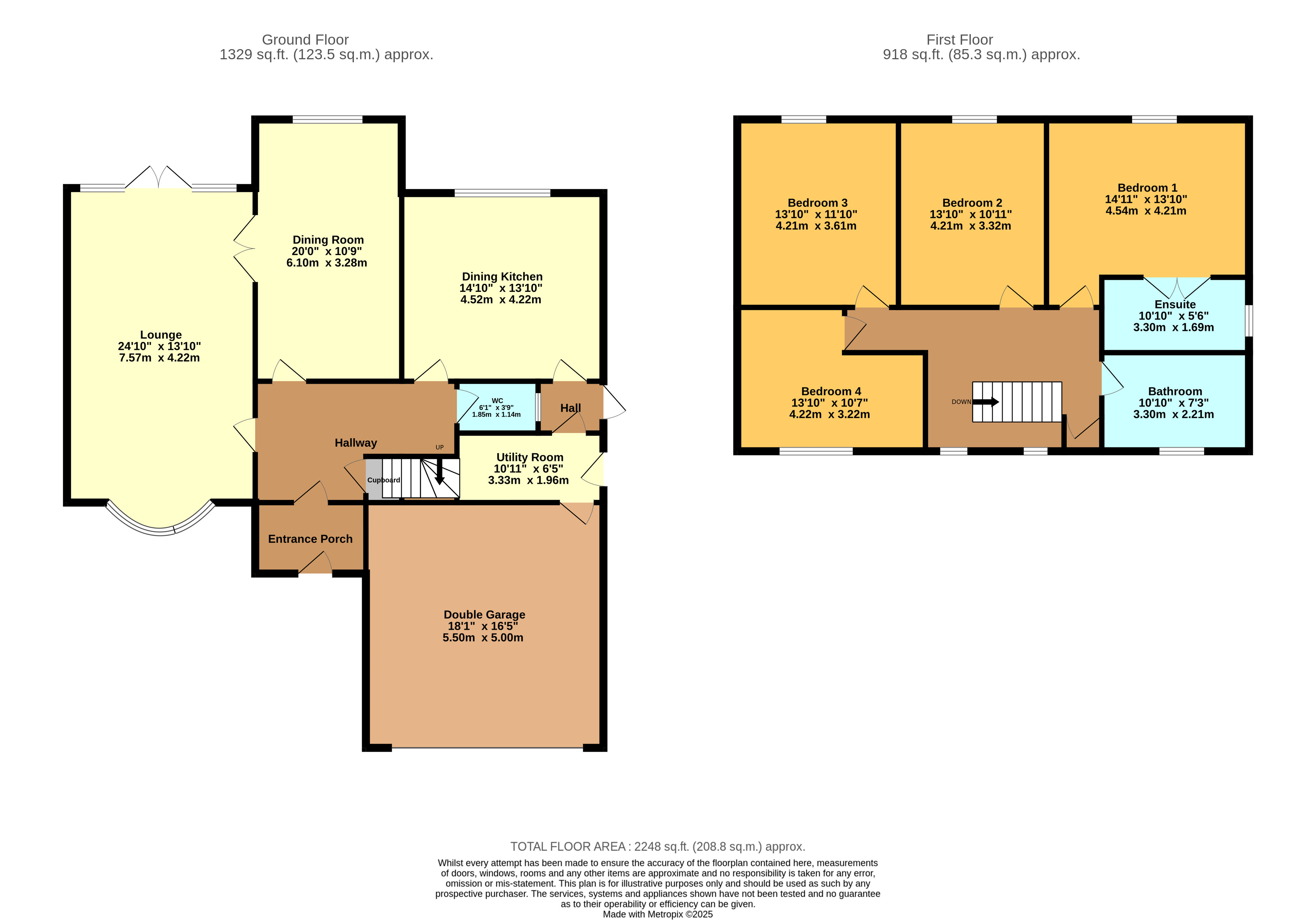 1, The Rills, Hinckley floorplan