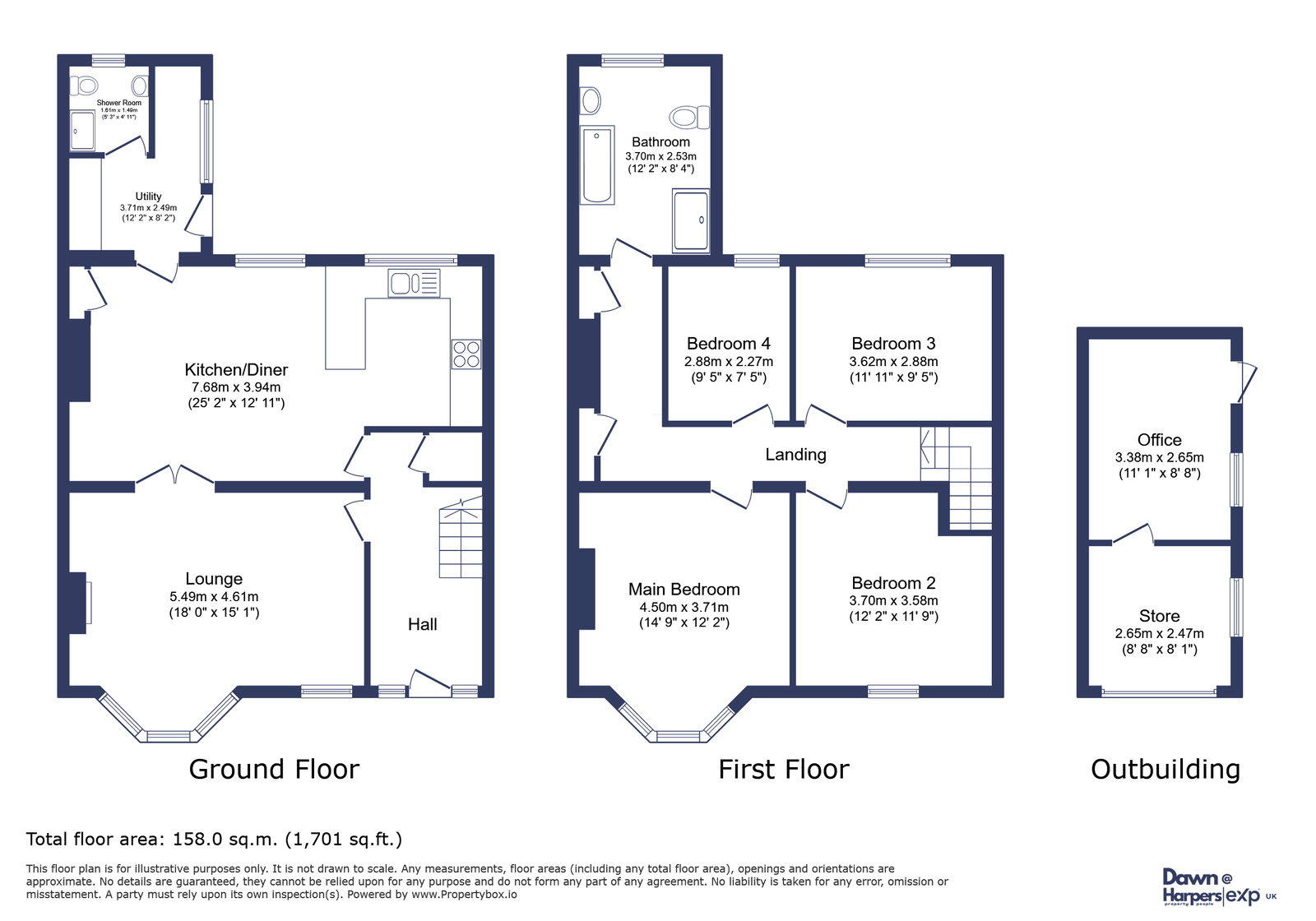 147, Milburn Road, Ashington floorplan
