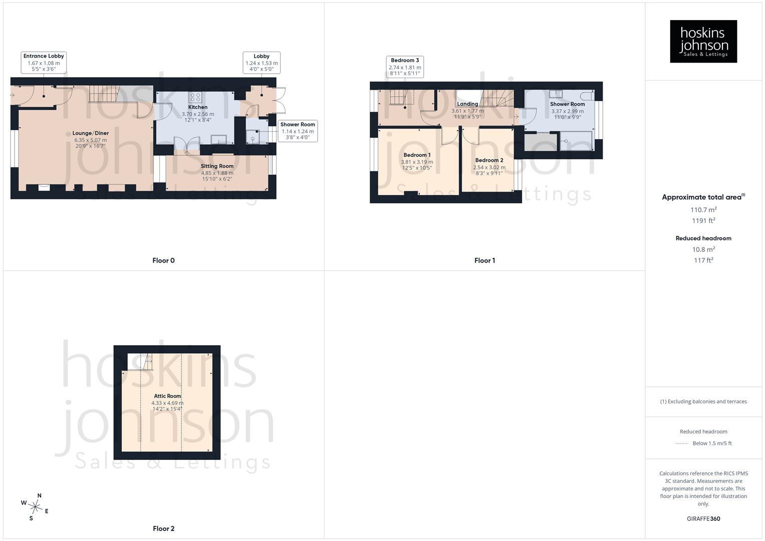 Hurford Street, Pontypridd floorplan