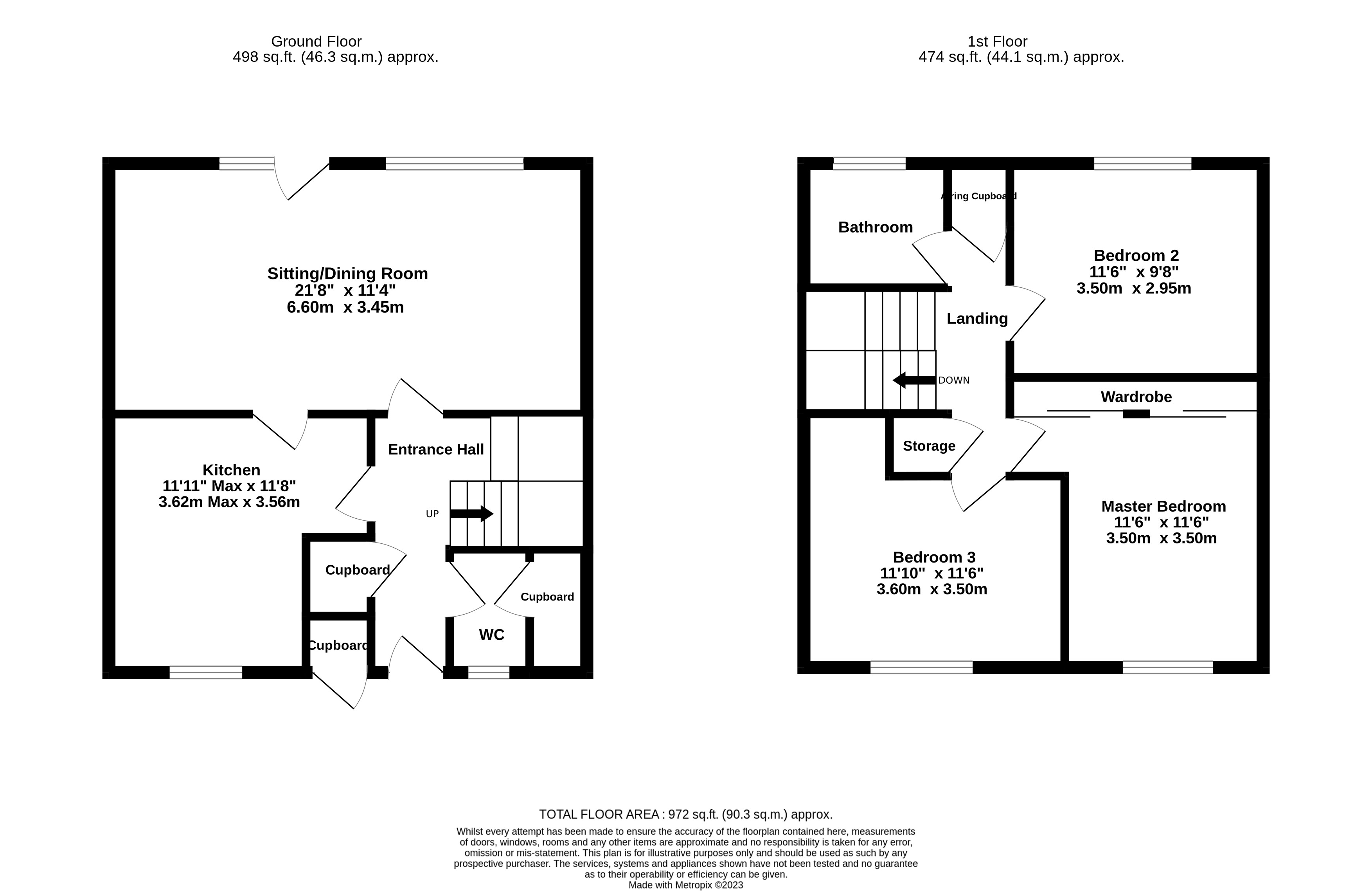 Flaxwell Court, Little Billing, Northampton NN3, 3 bedroom terraced house for sale 64311356