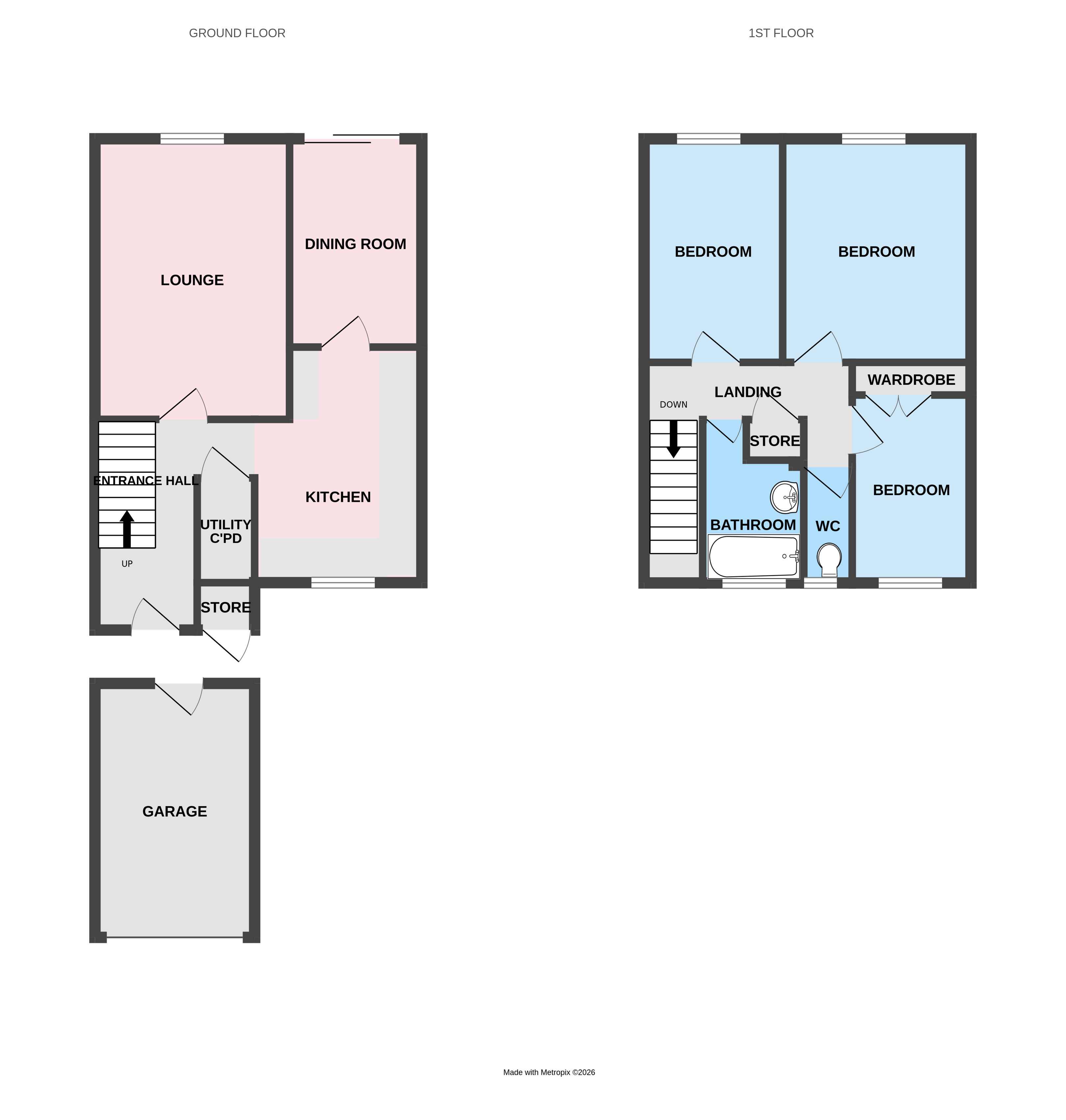 91, Dallamoor, Shropshire floorplan