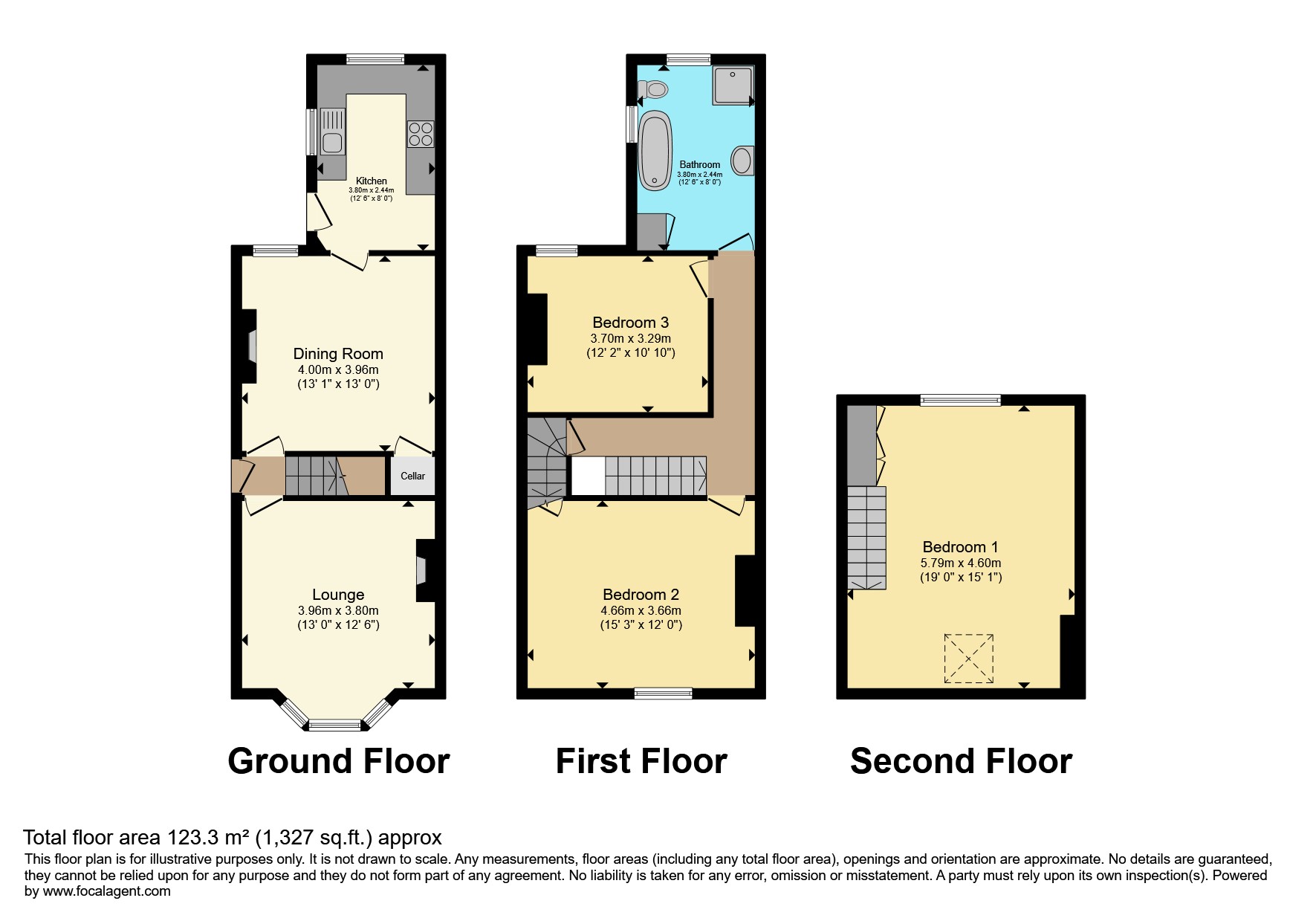78, Greystones Road, Sheffield floorplan