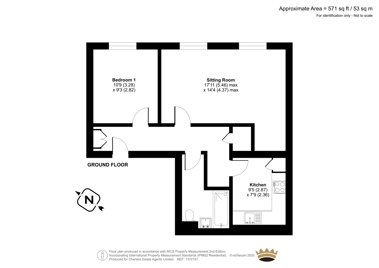 8, North Square, Fareham floorplan