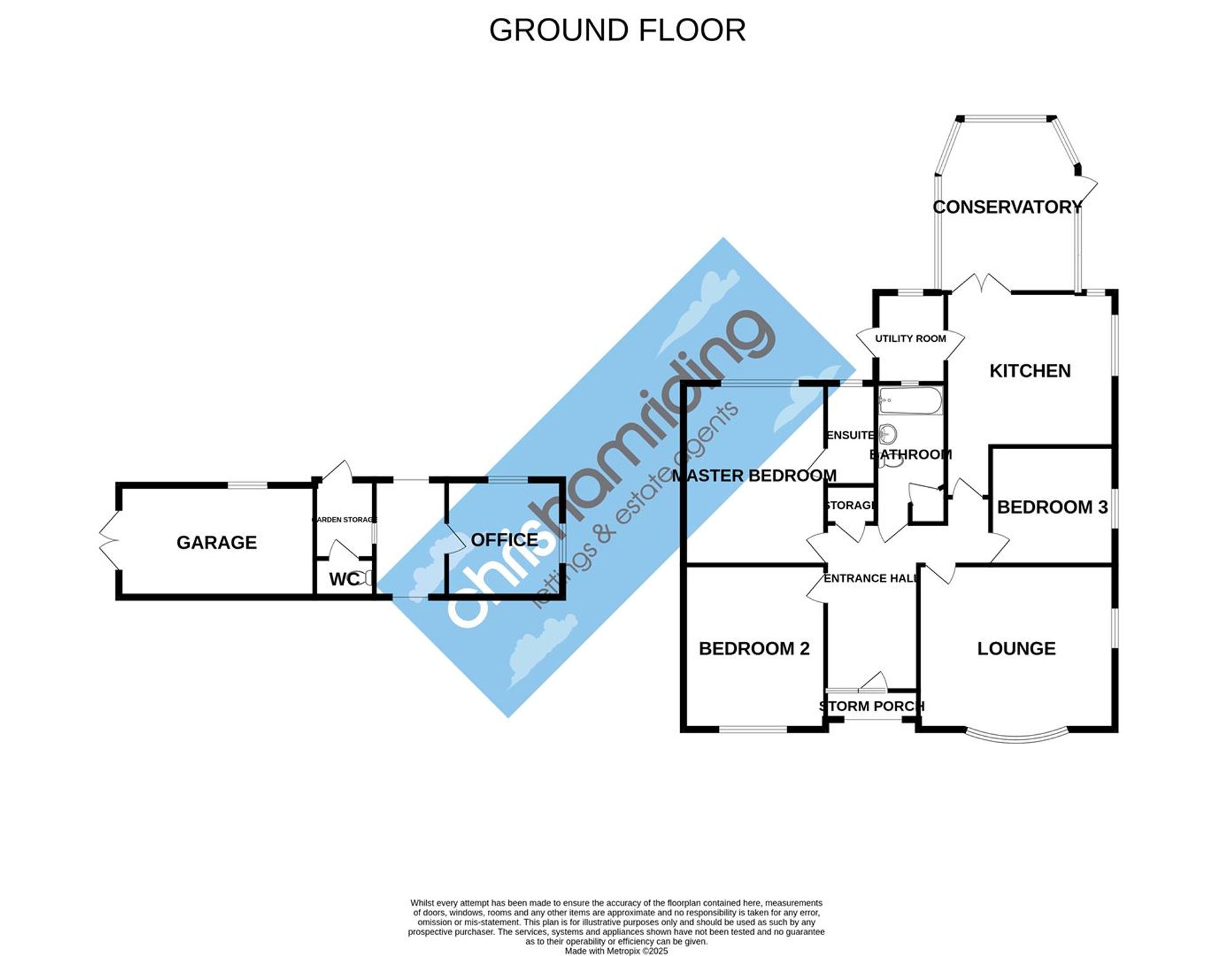 116 Bradwall Road, Sandbach floorplan